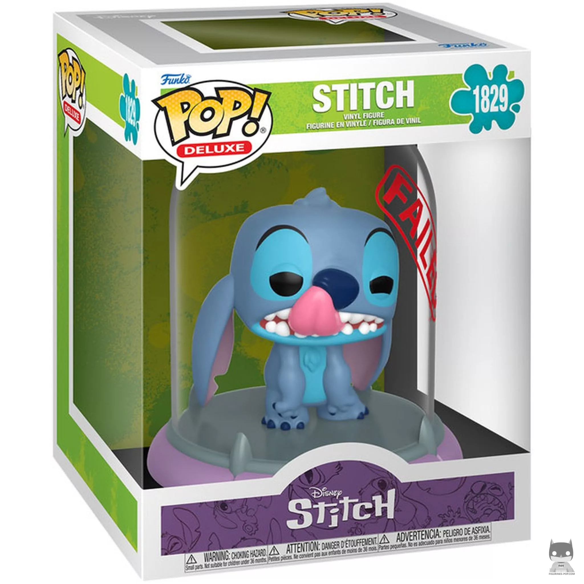 Figurine Funko POP Stitch (Capsule de confinement) avec boîte
