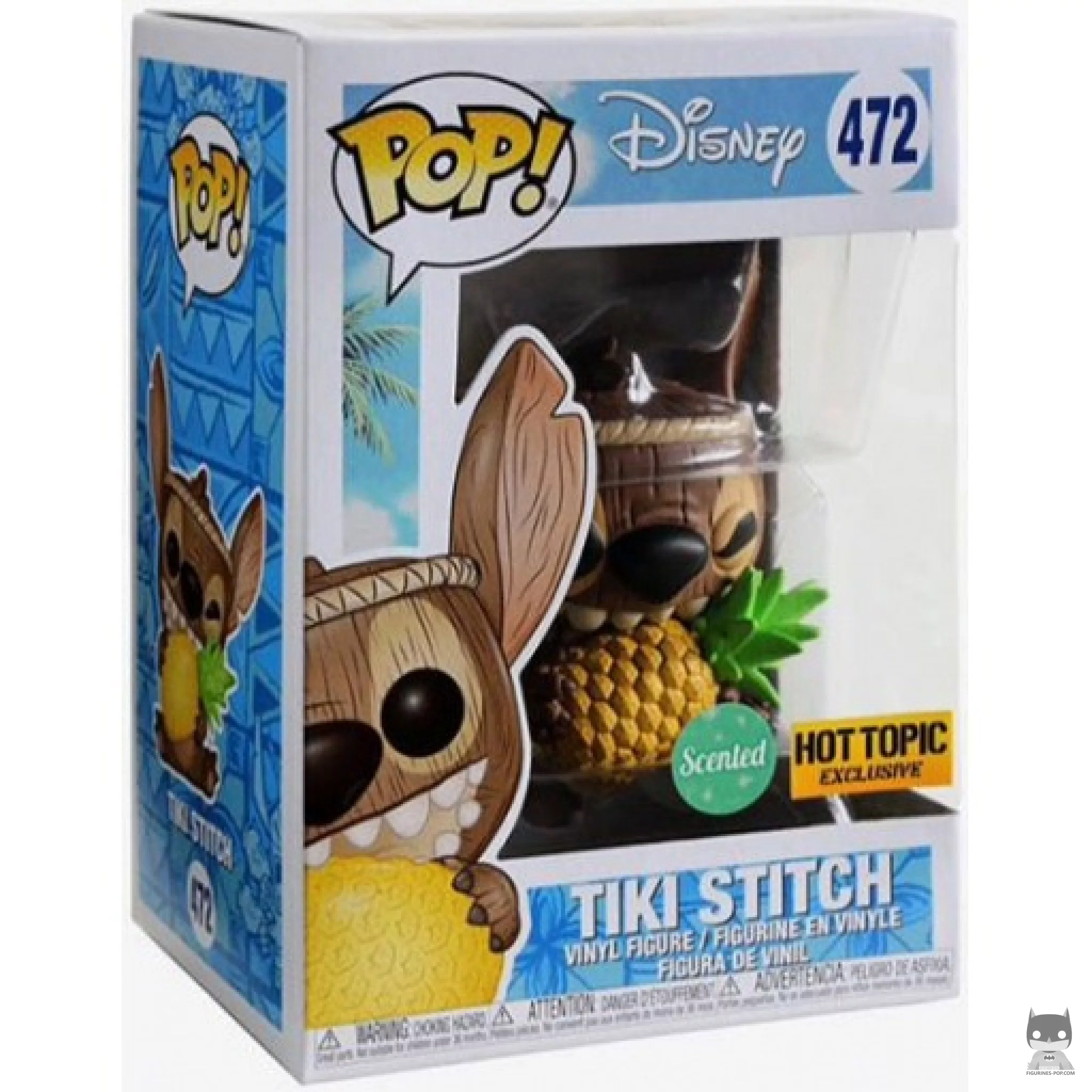Figurine Funko POP Tiki Stitch avec boîte