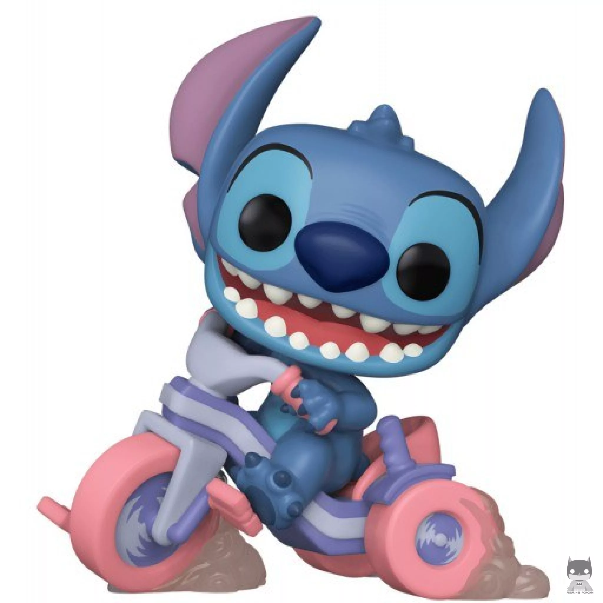 Figurine Funko POP Stitch sur Tricycle (Lilo and Stitch)