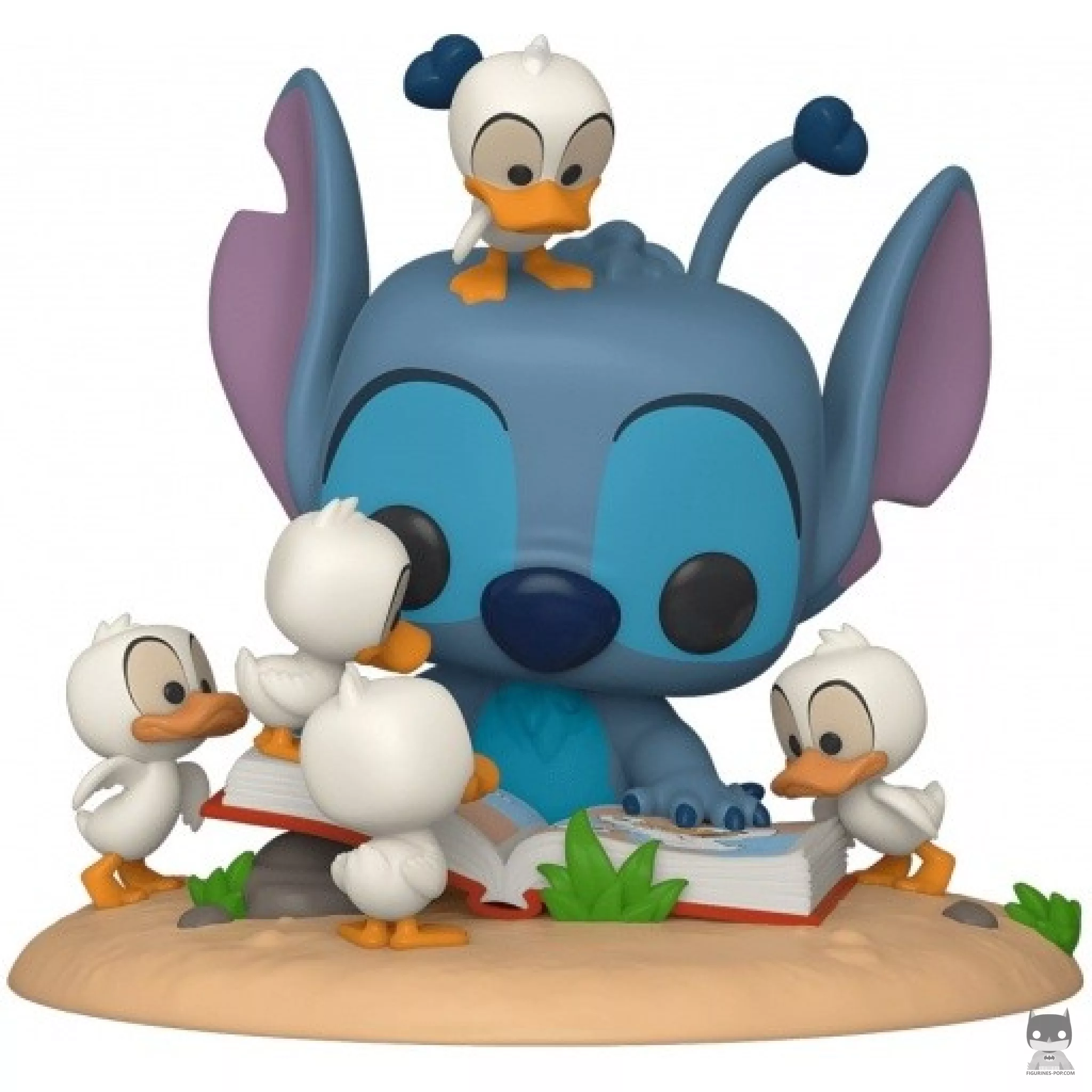 Figurine Funko POP Stitch avec Canards (Supersized) (Lilo et Stitch)