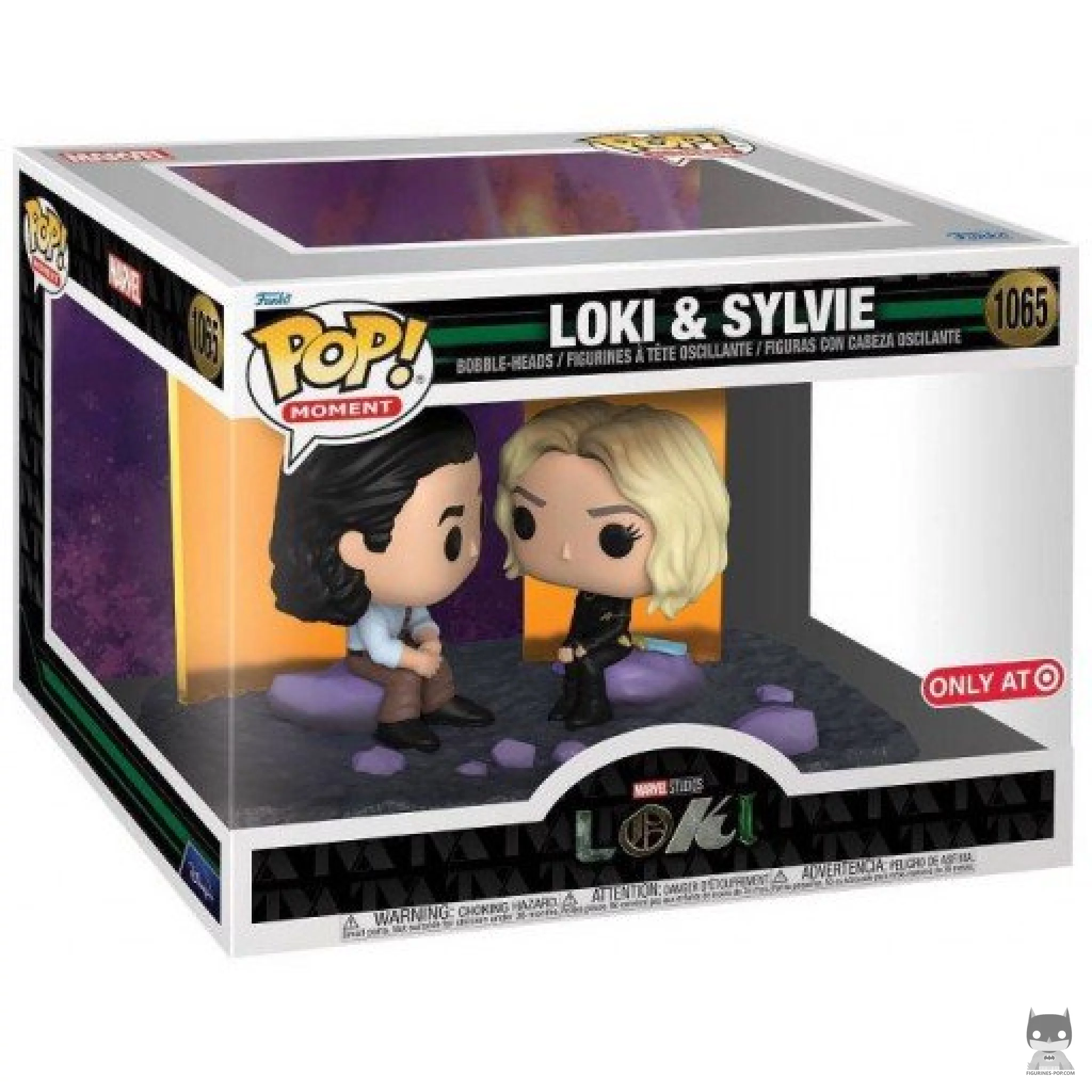 Figurine Funko POP Loki & Sylvie avec boîte