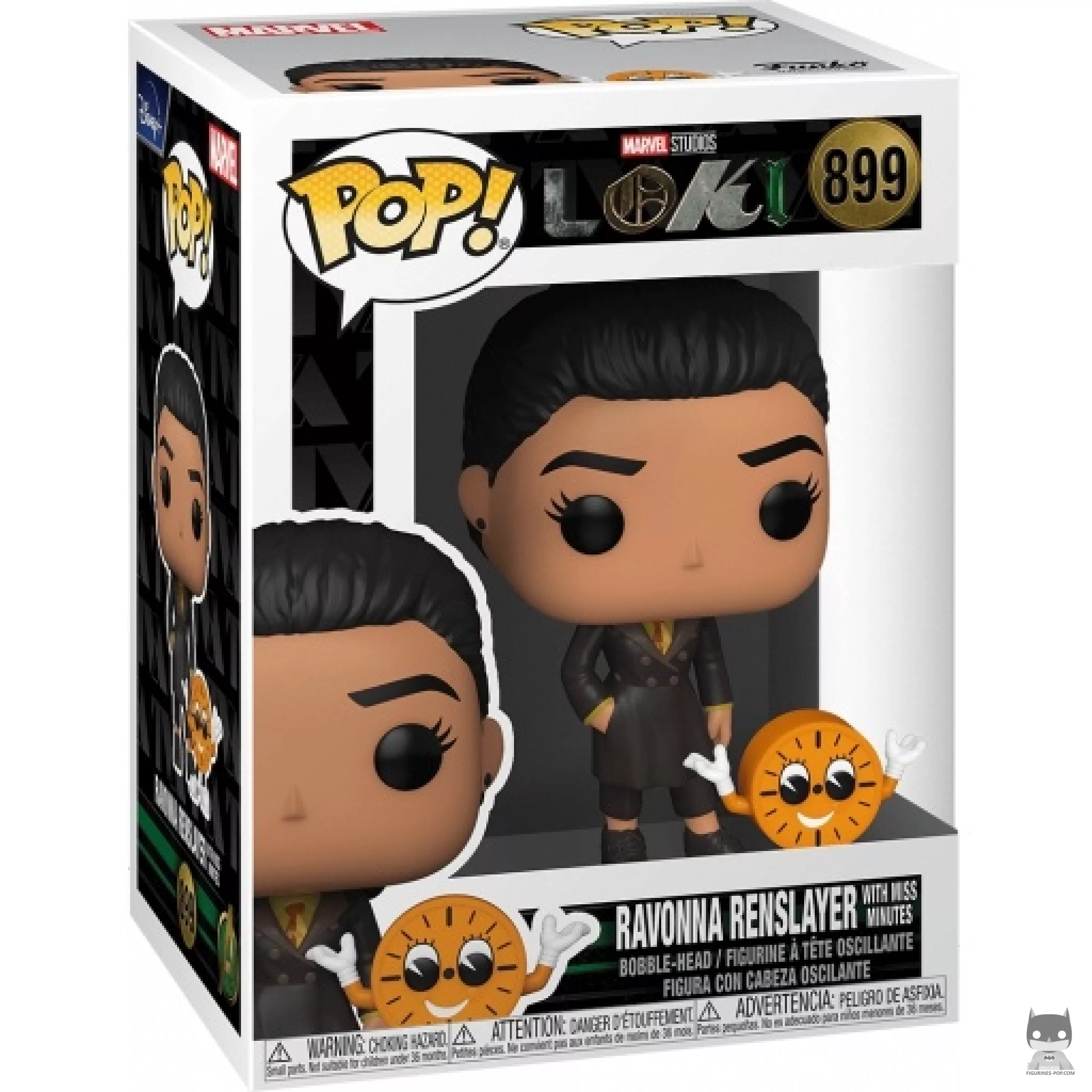 Figurine Funko POP Ravonna Renslayer avec Miss Minutes avec boîte