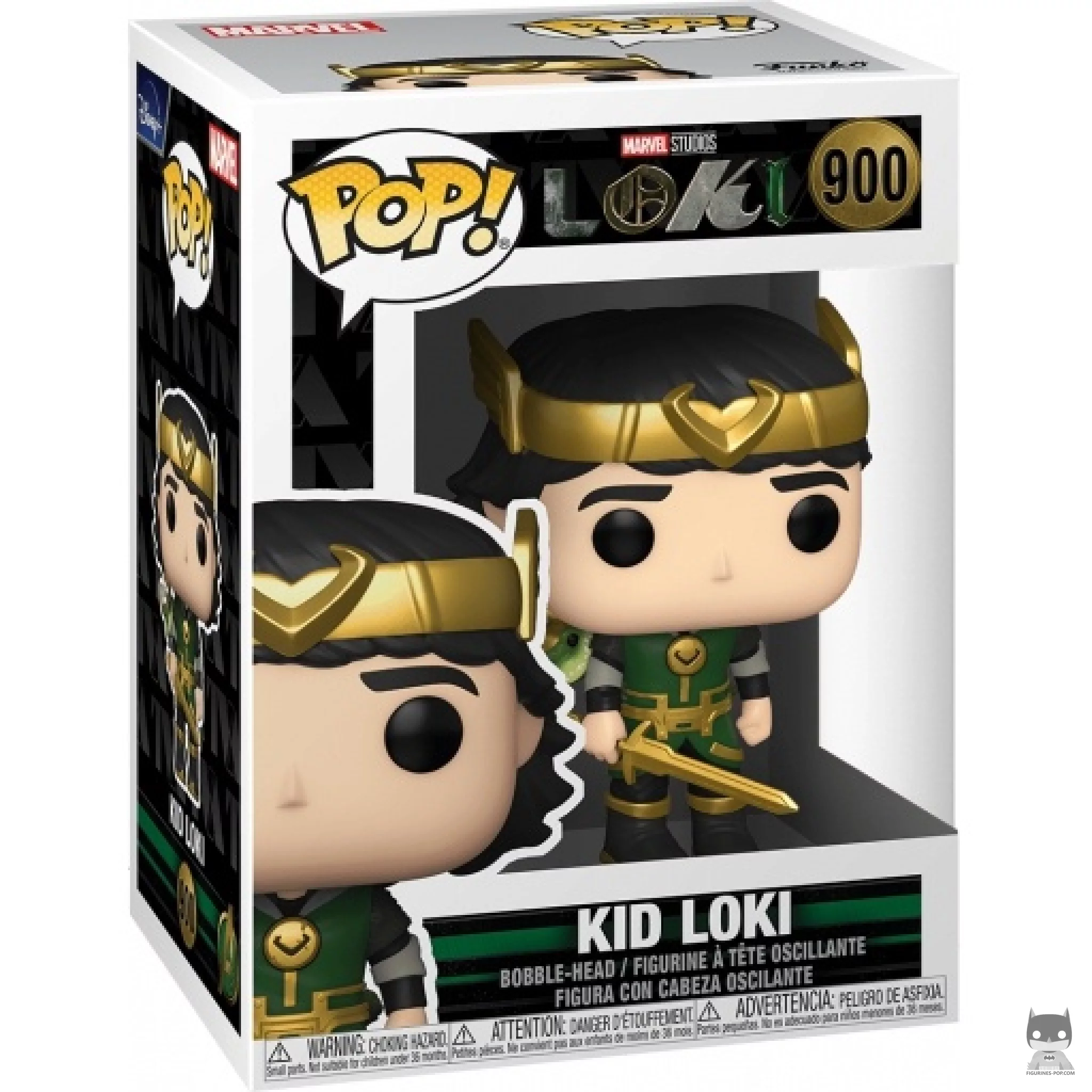 Figurine Funko POP Loki Enfant avec boîte