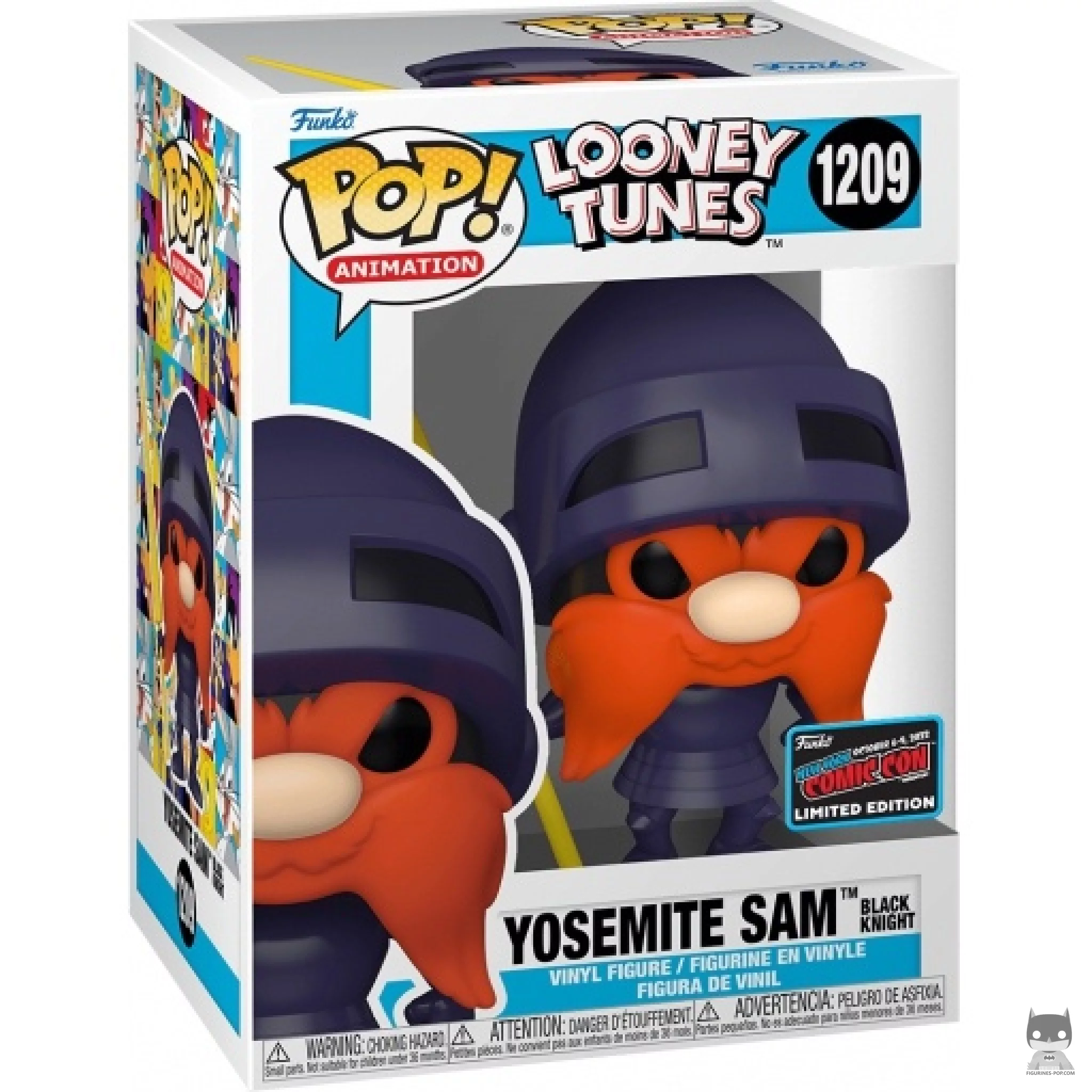 Figurine Funko POP Sam le Pirate (Chevalier Noir) avec boîte