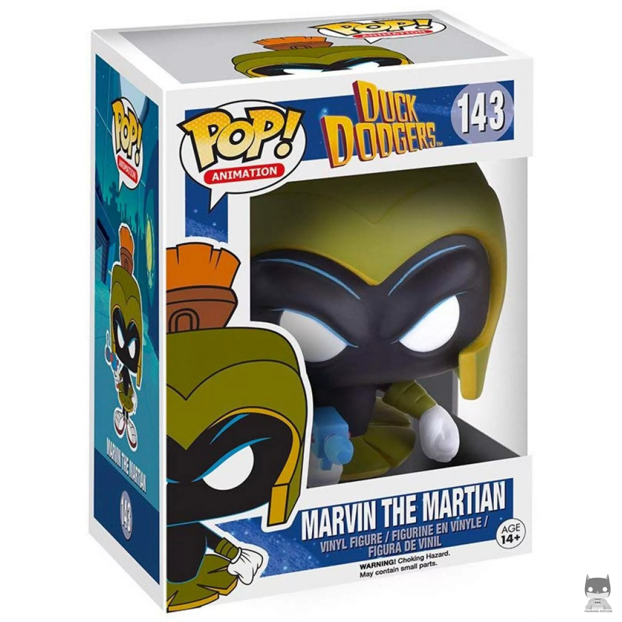Figurine Funko POP Marvin le Martien avec boîte