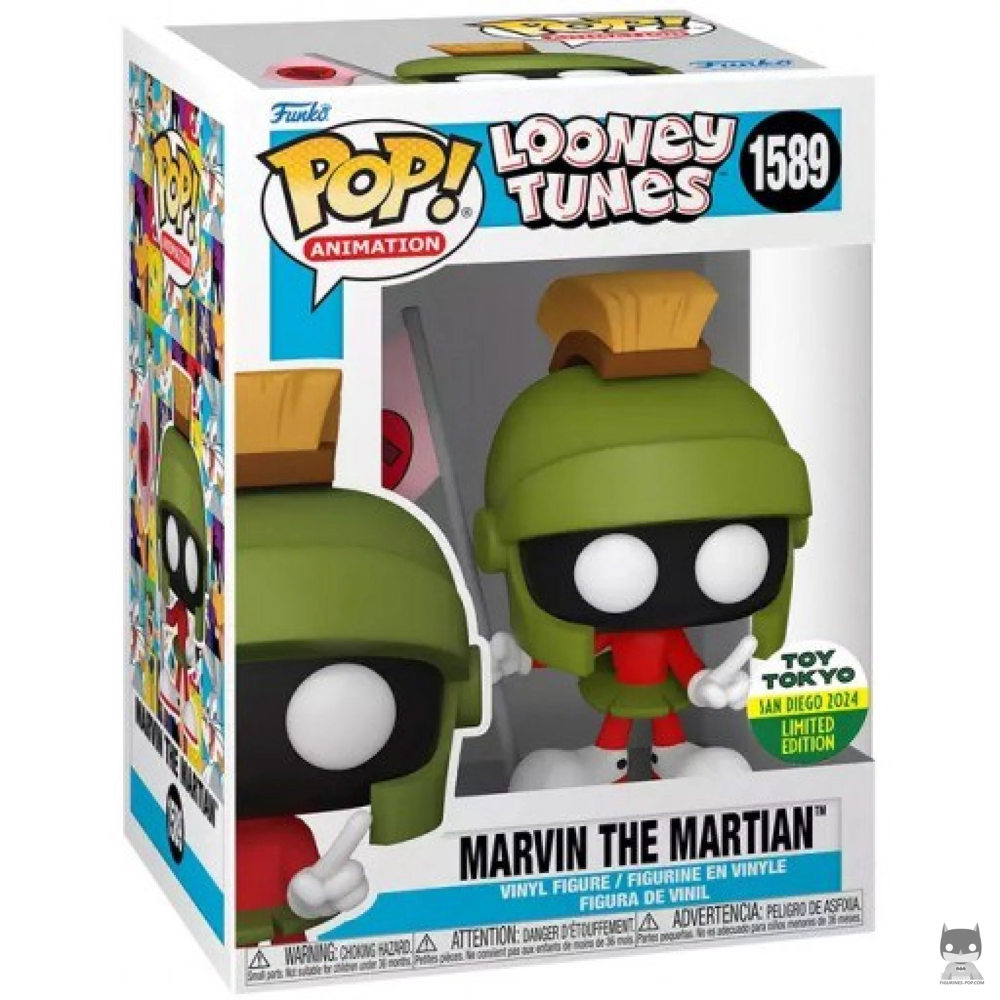 Figurine Funko POP Marvin le Martien avec boîte
