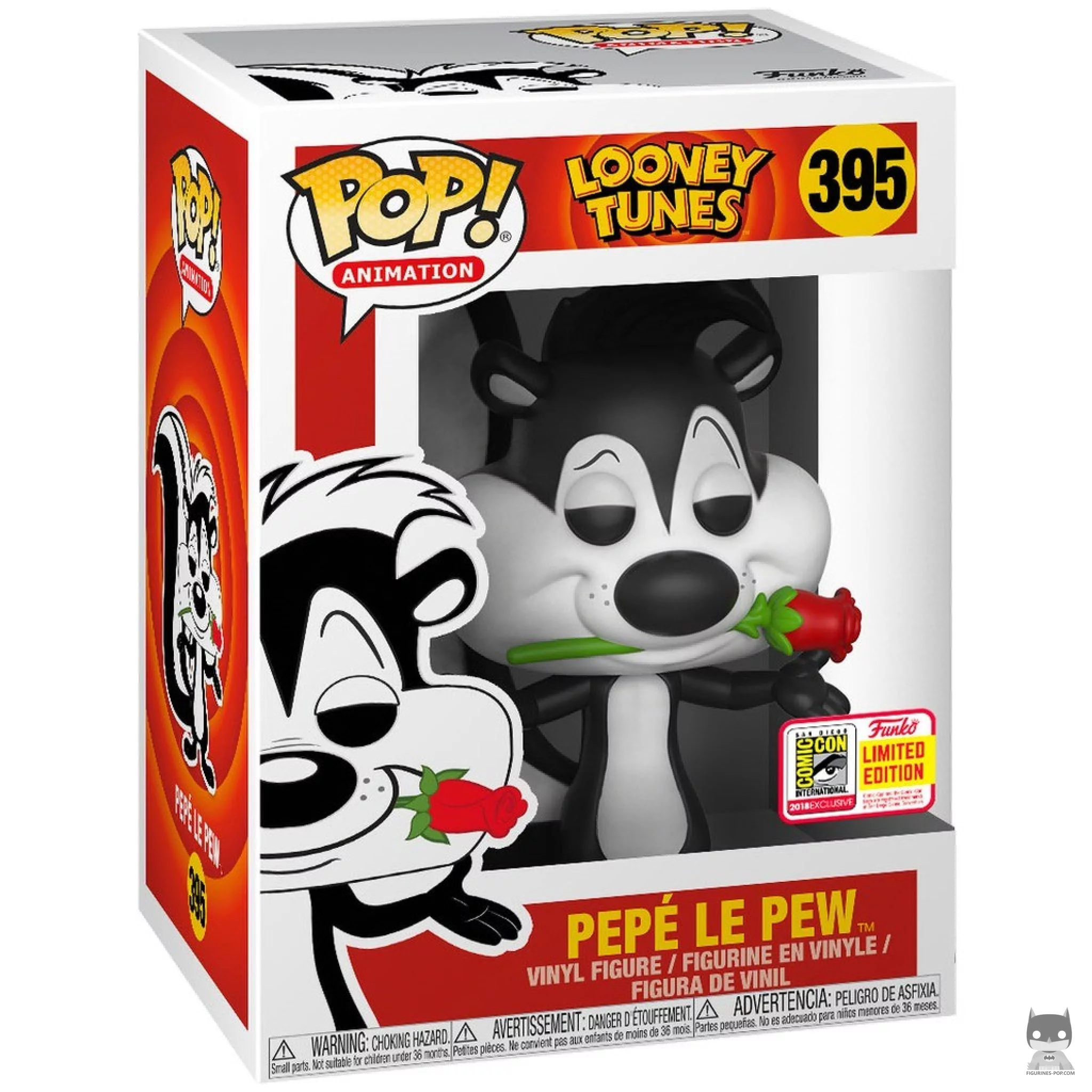 Figurine Funko POP Pepé Le Putois avec boîte