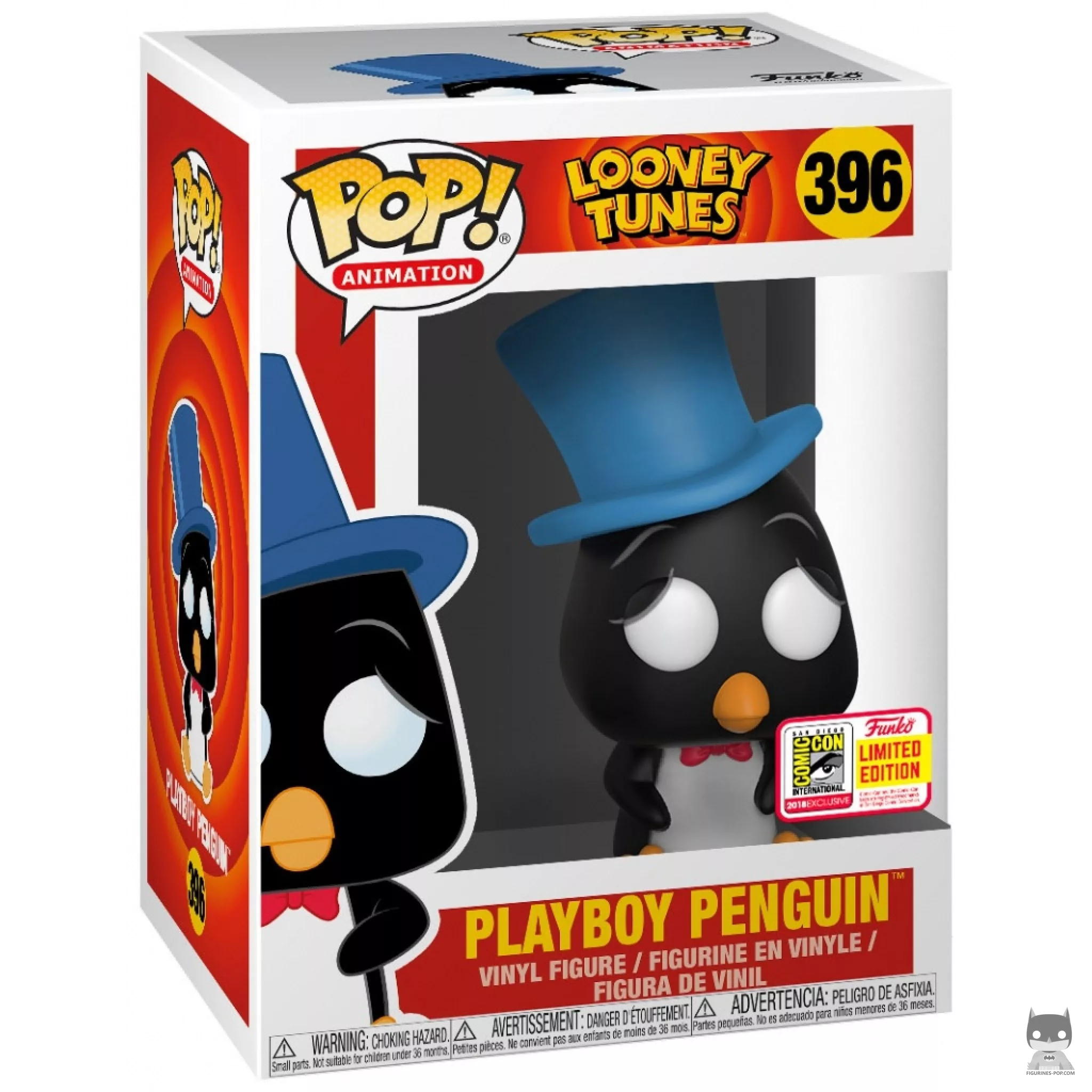 Figurine Funko POP Penguin Playboy avec boîte