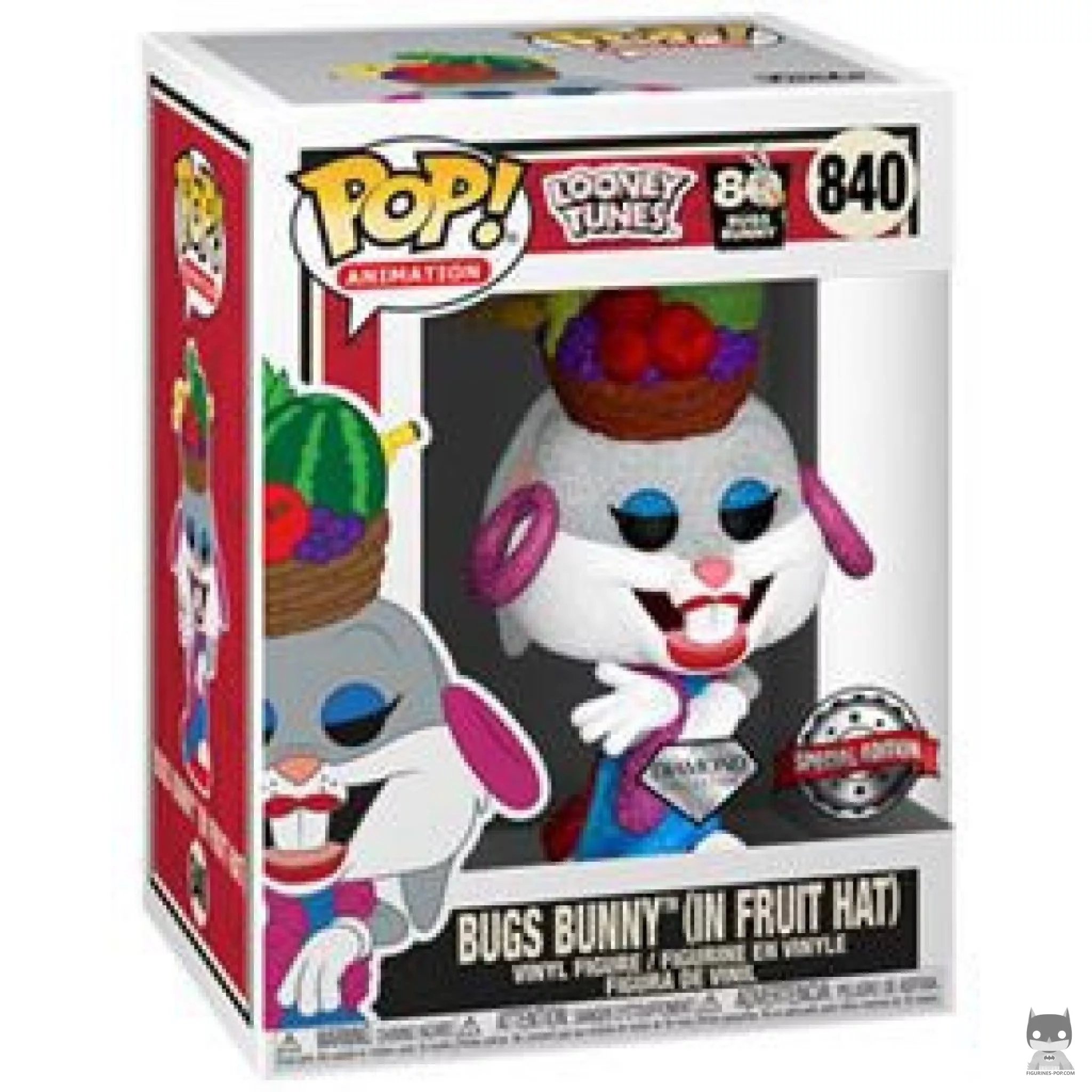 Figurine Funko POP Bugs Bunny Salsa (Diamond Glitter) avec boîte