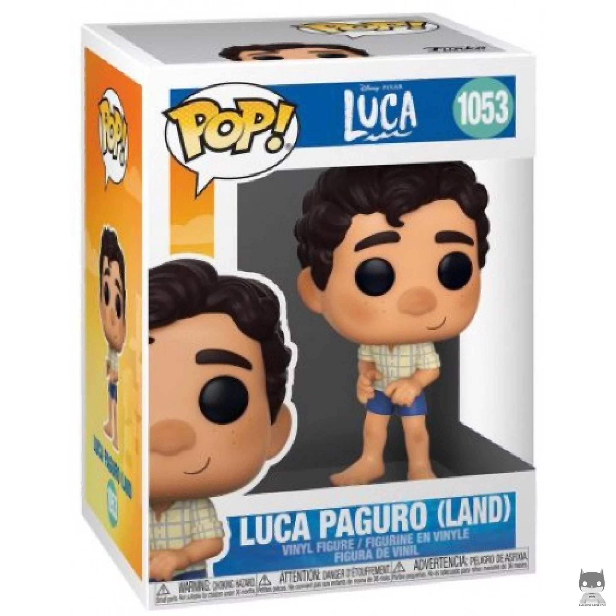 Figurine Funko POP Luca Paguro (Terre) avec boîte
