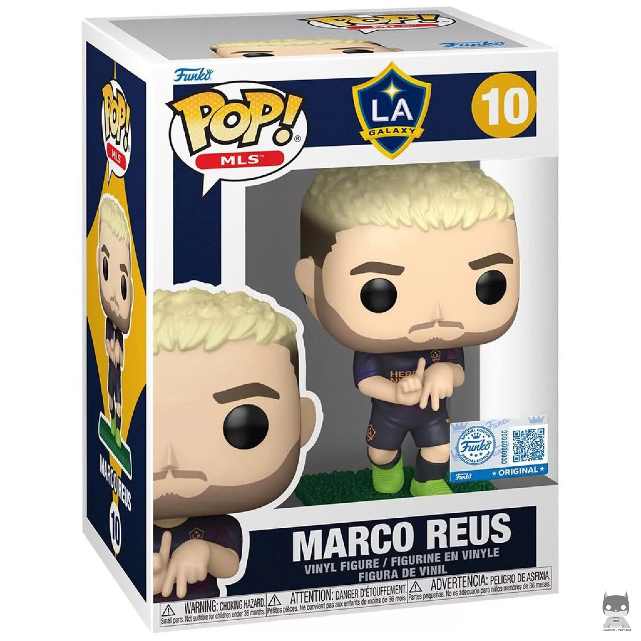 Figurine Funko POP Marco Reus (Galaxy de Los Angeles) avec boîte