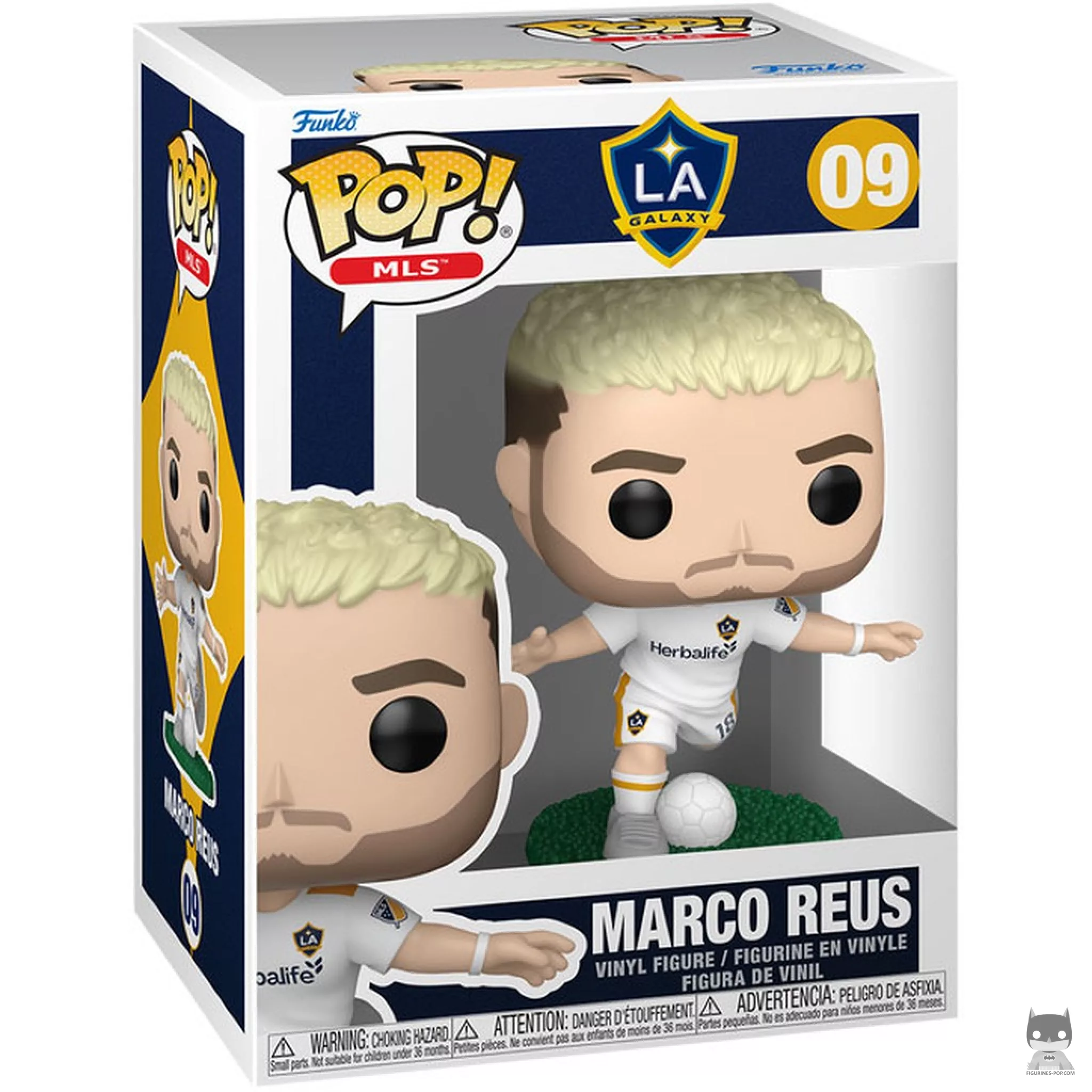 Figurine Funko POP Marco Reus (Galaxy de Los Angeles) avec boîte