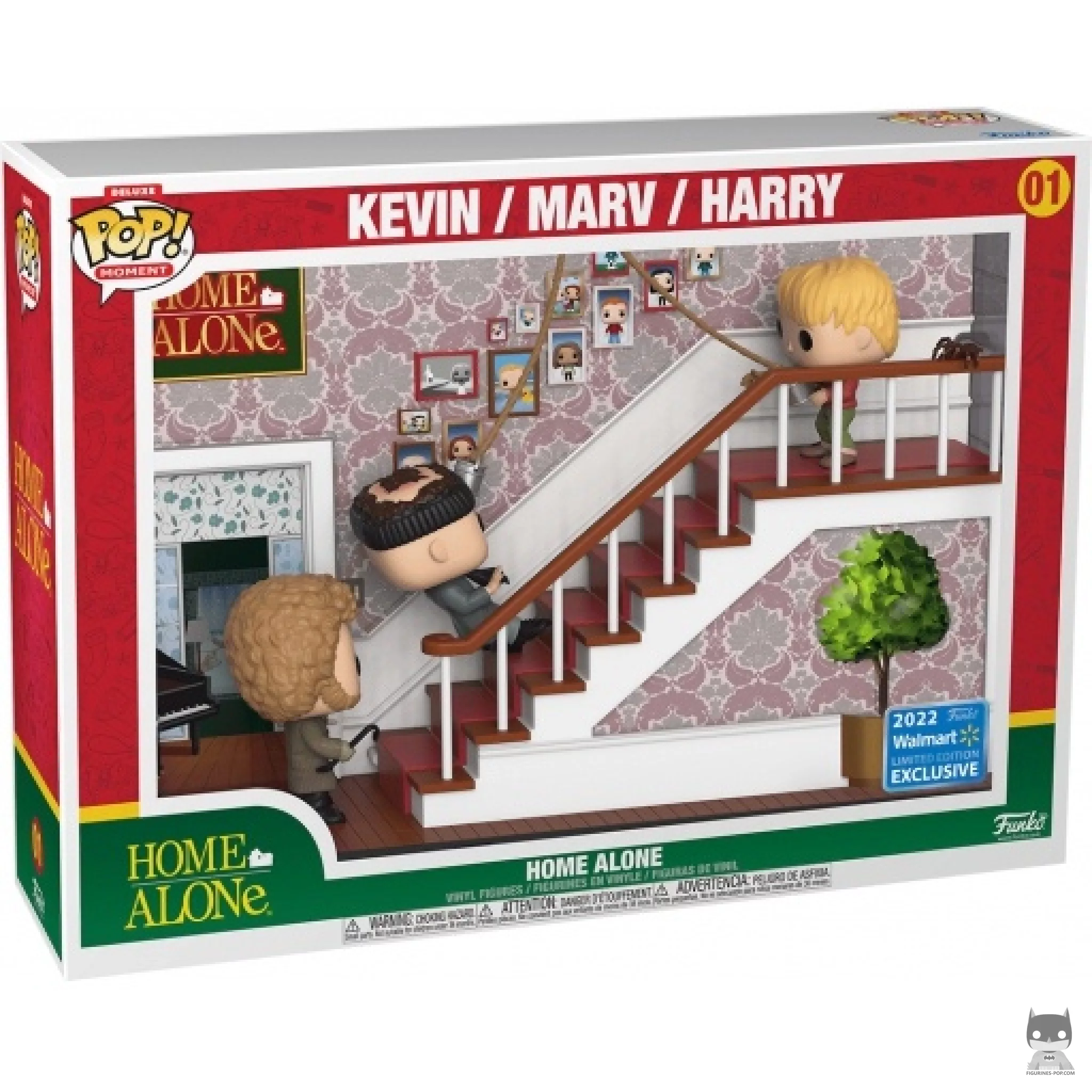 Figurine Funko POP Kevin, Marv & Harry avec boîte