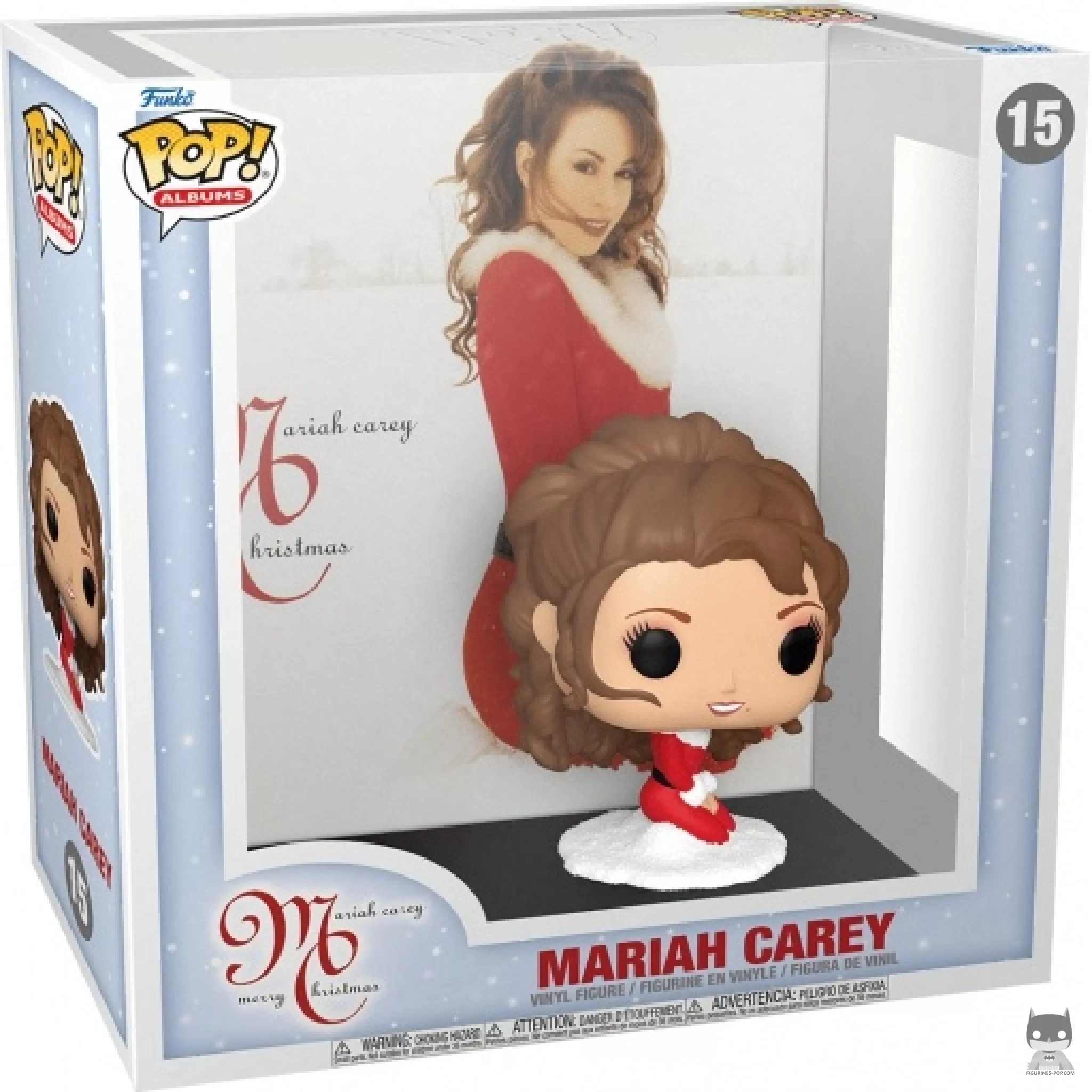 Figurine Funko POP Mariah Carey : Merry Christmas avec boîte