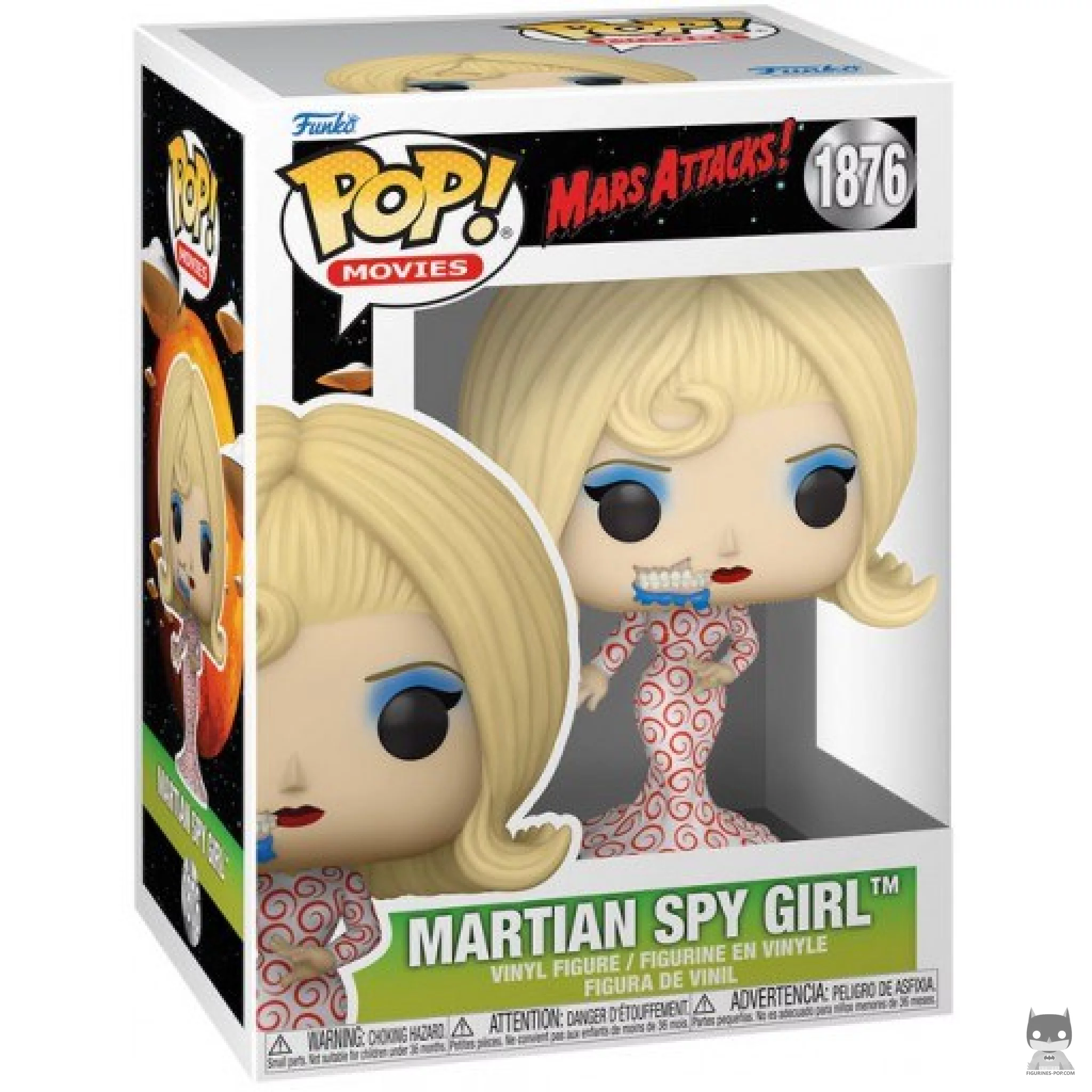 Figurine Funko POP L'Espionne Martienne avec boîte