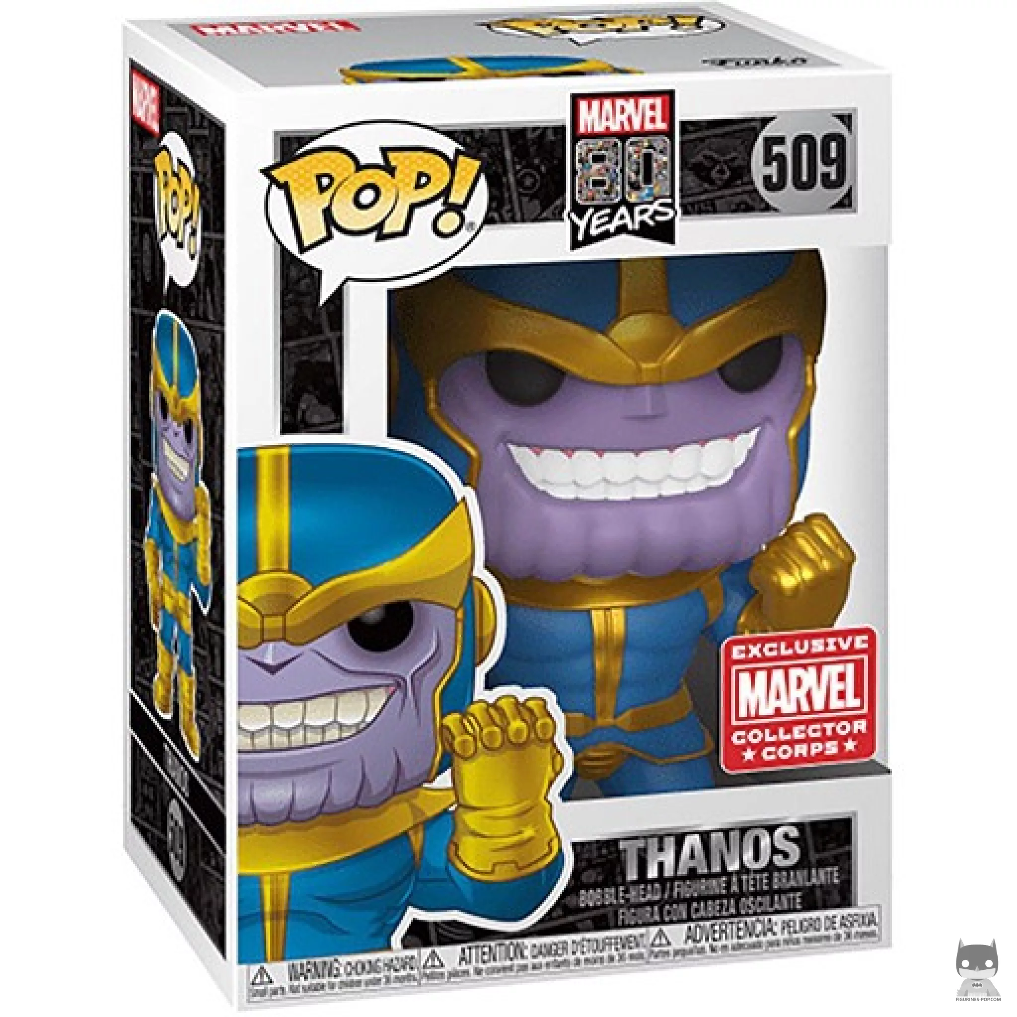 Figurine Funko POP Thanos avec boîte