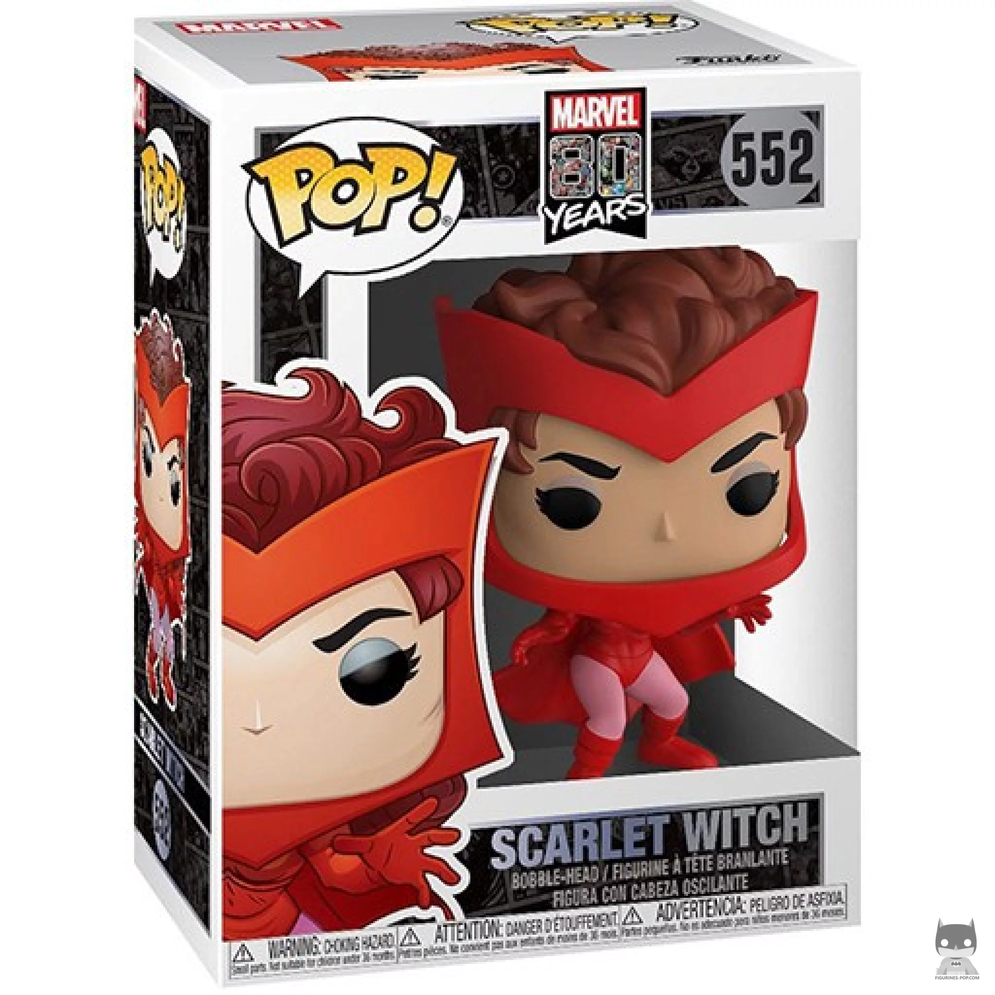 Figurine Funko POP Sorcière Rouge avec boîte