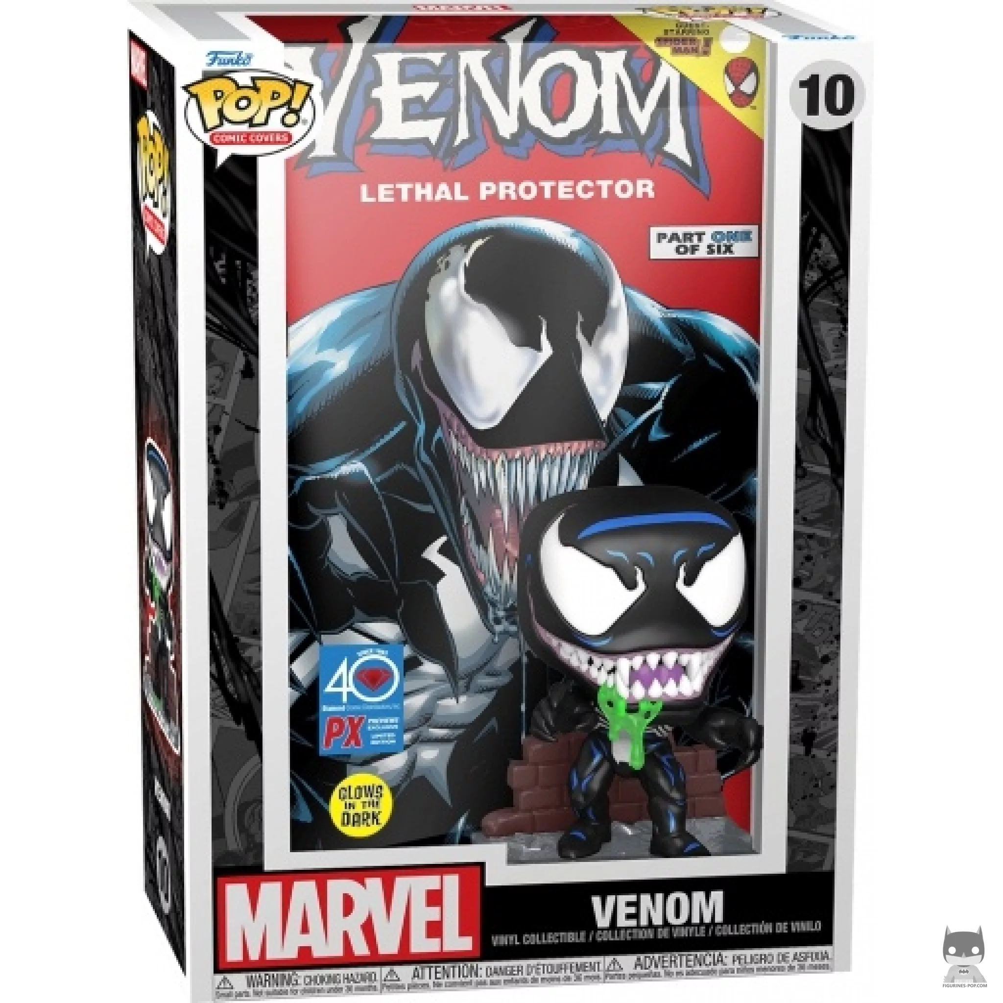 Figurine Funko POP Venom (Glow in the Dark) avec boîte
