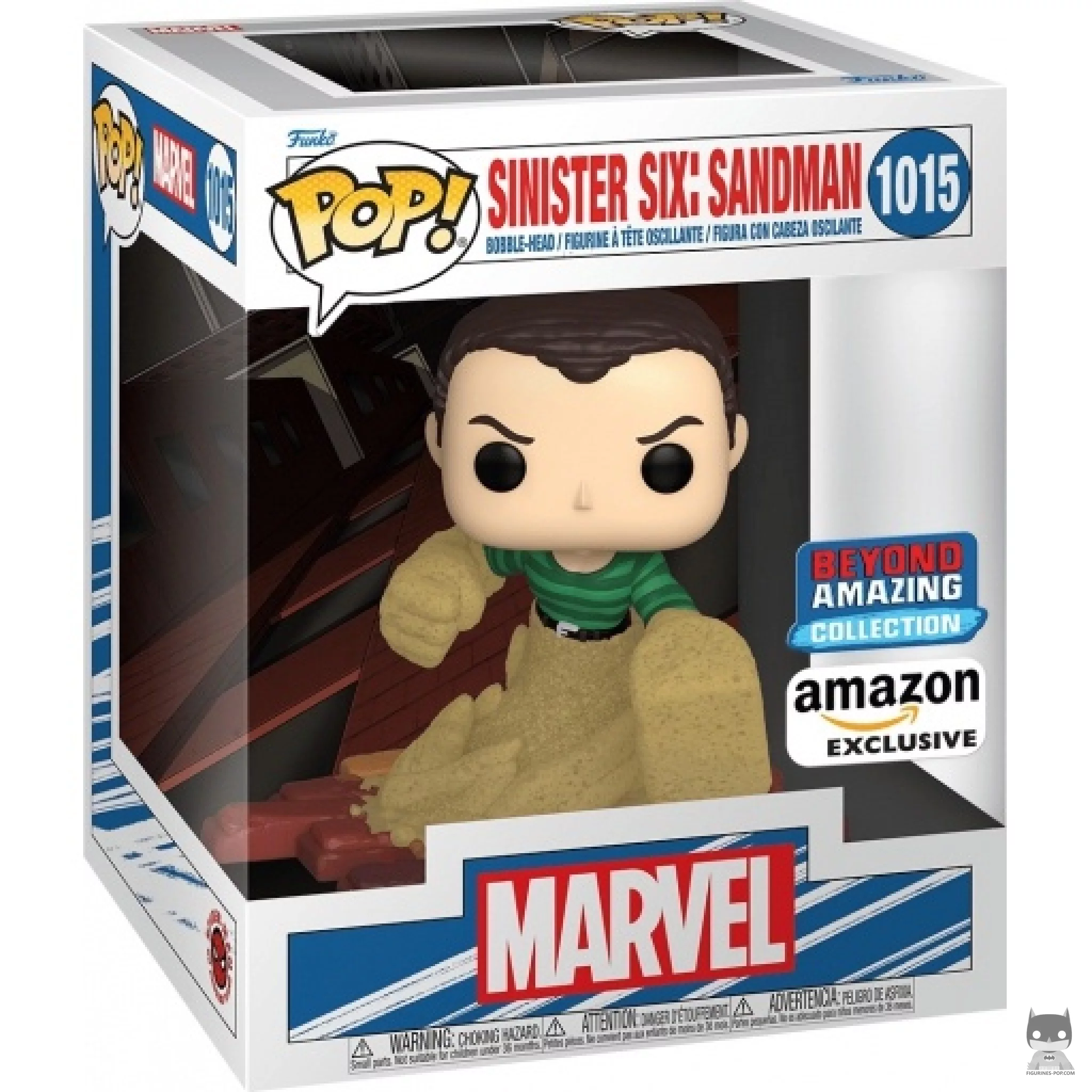 Figurine Funko POP Sinister Six : L'Homme Sable avec boîte