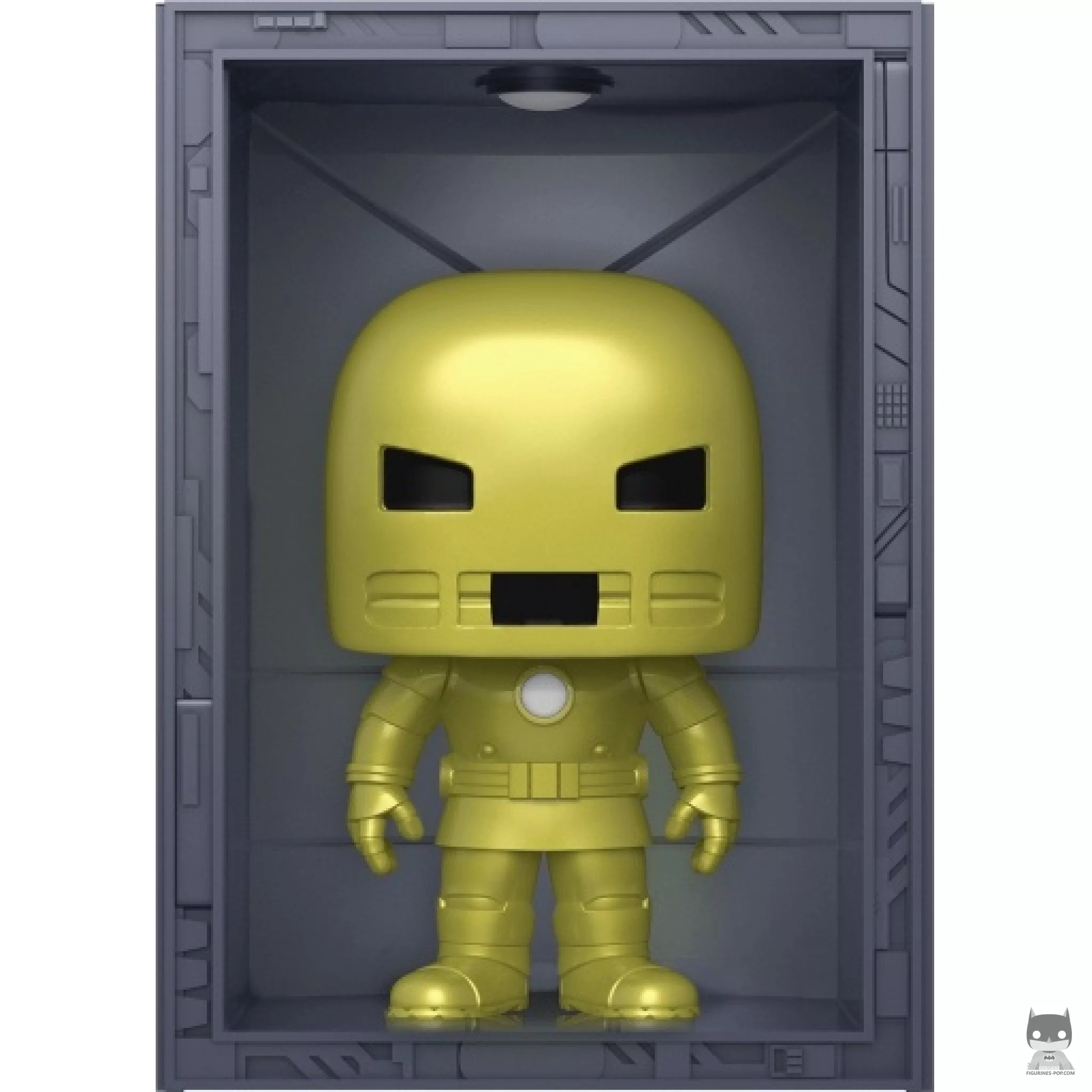 Figurine Funko POP Hall of Armor : Iron Man Model 1 Armure Dorée (Metallic) (Marvel Comics)