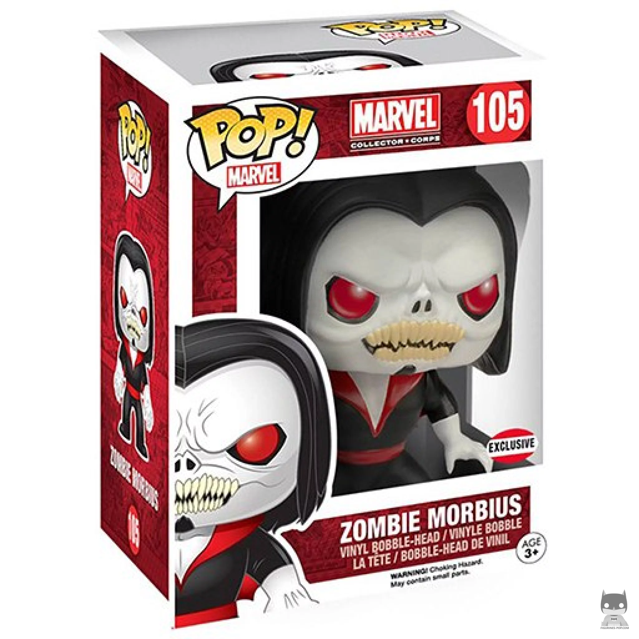 Figurine Funko POP Morbius (Zombie) avec boîte