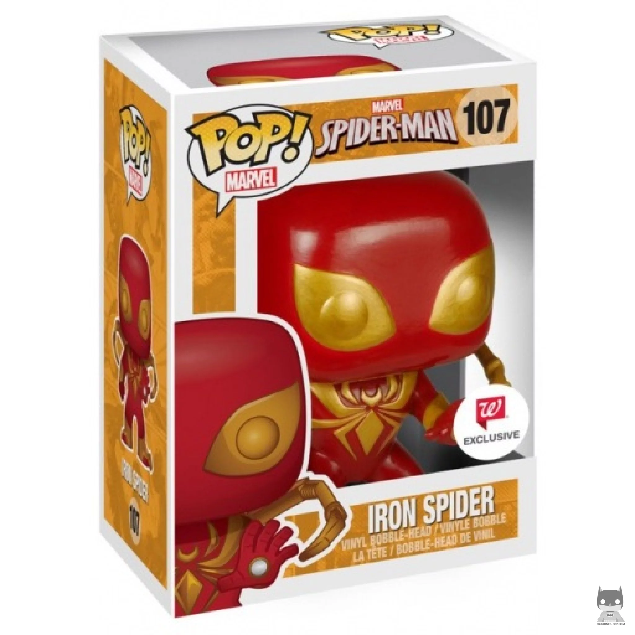Figurine Funko POP Iron Spider avec boîte