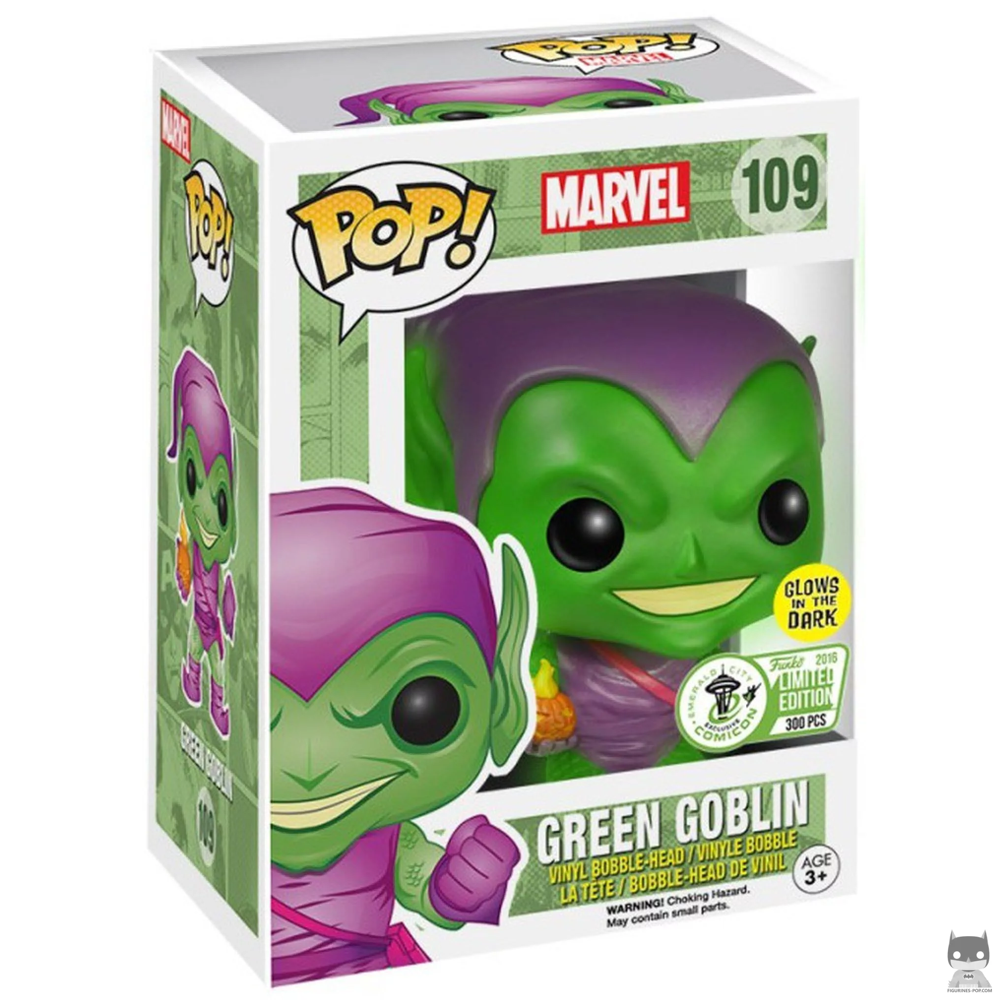 Figurine Funko POP Bouffon Vert avec boîte
