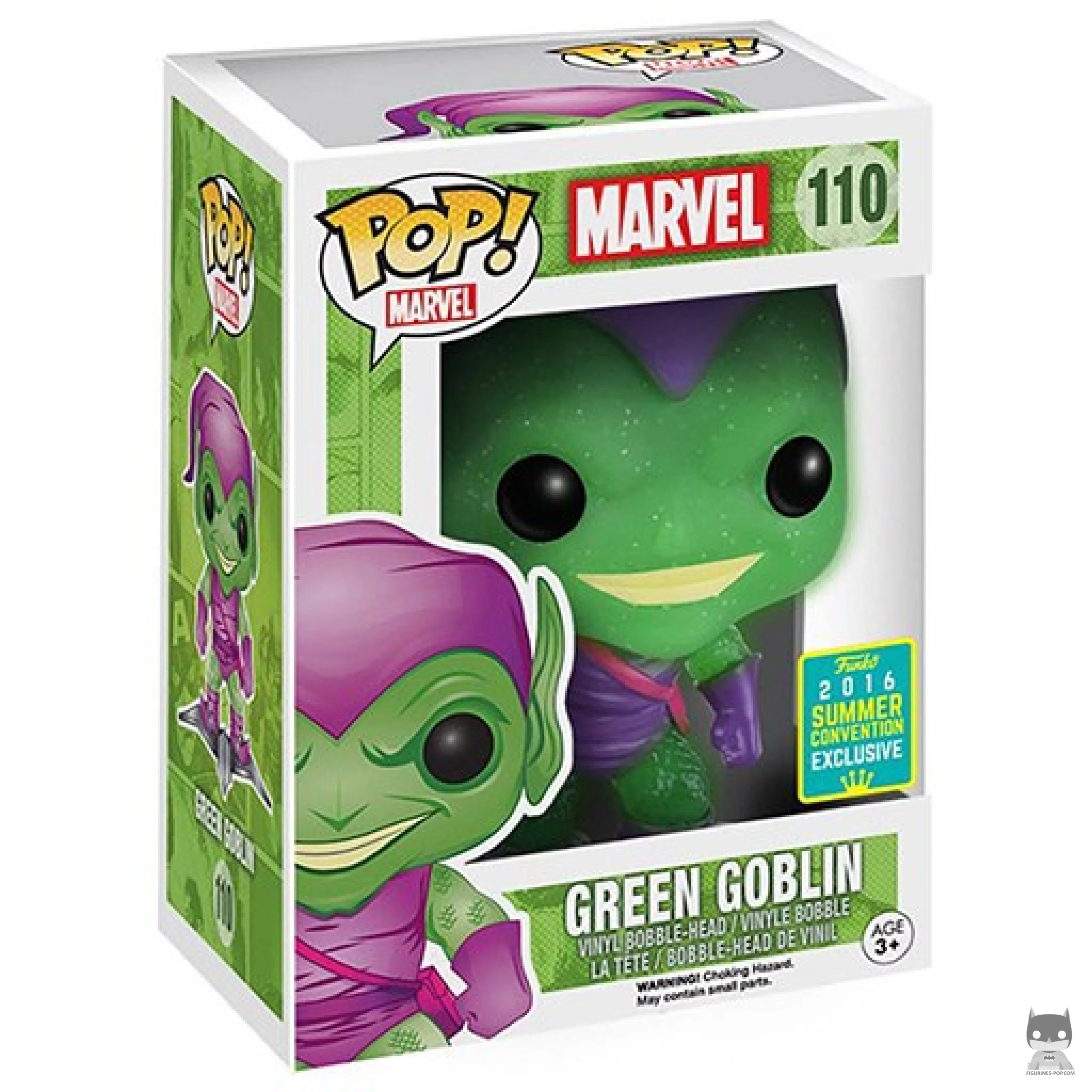 Figurine Funko POP Bouffon Vert (avec Planeur) avec boîte