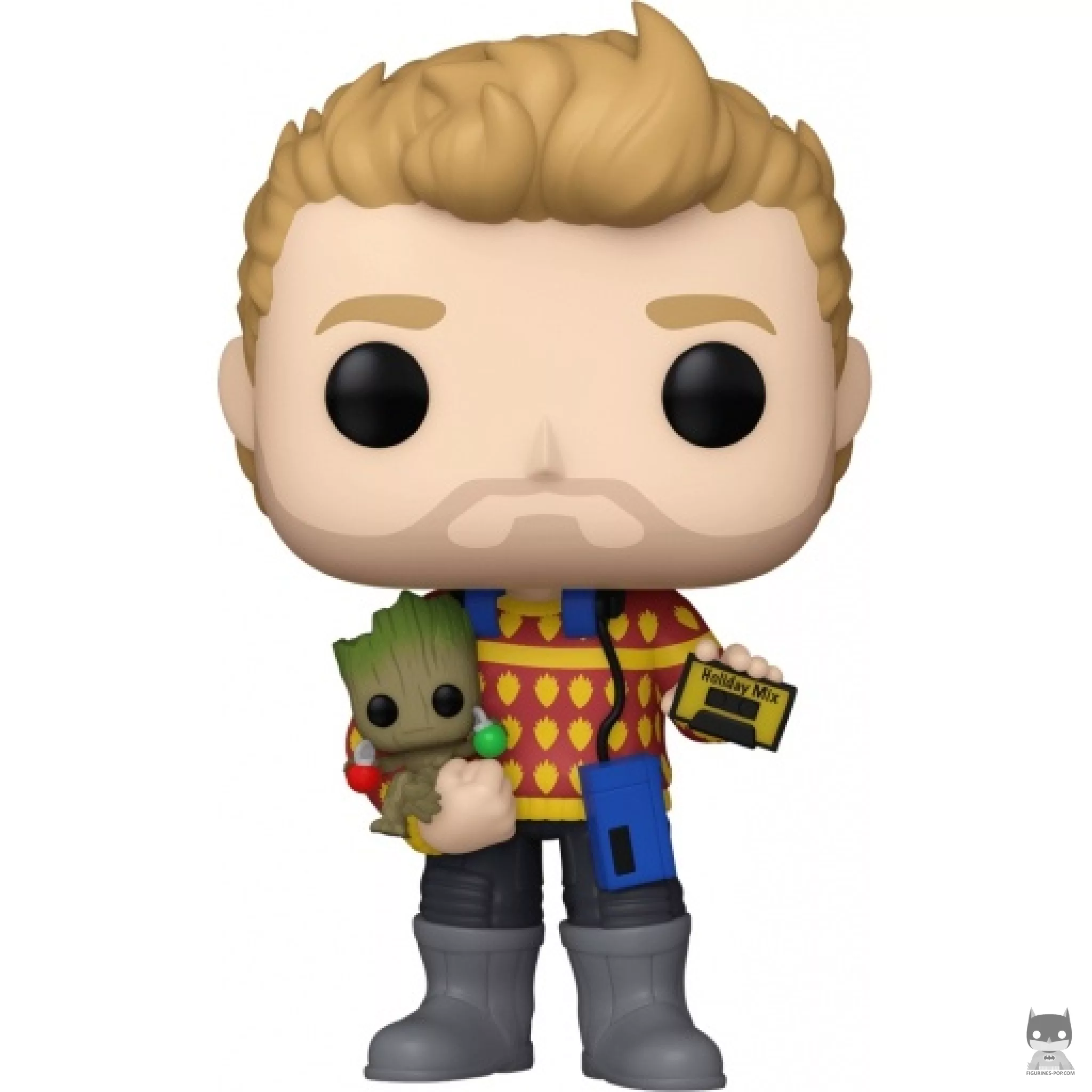 Figurine Funko POP Star-Lord avec Groot (Marvel Comics)