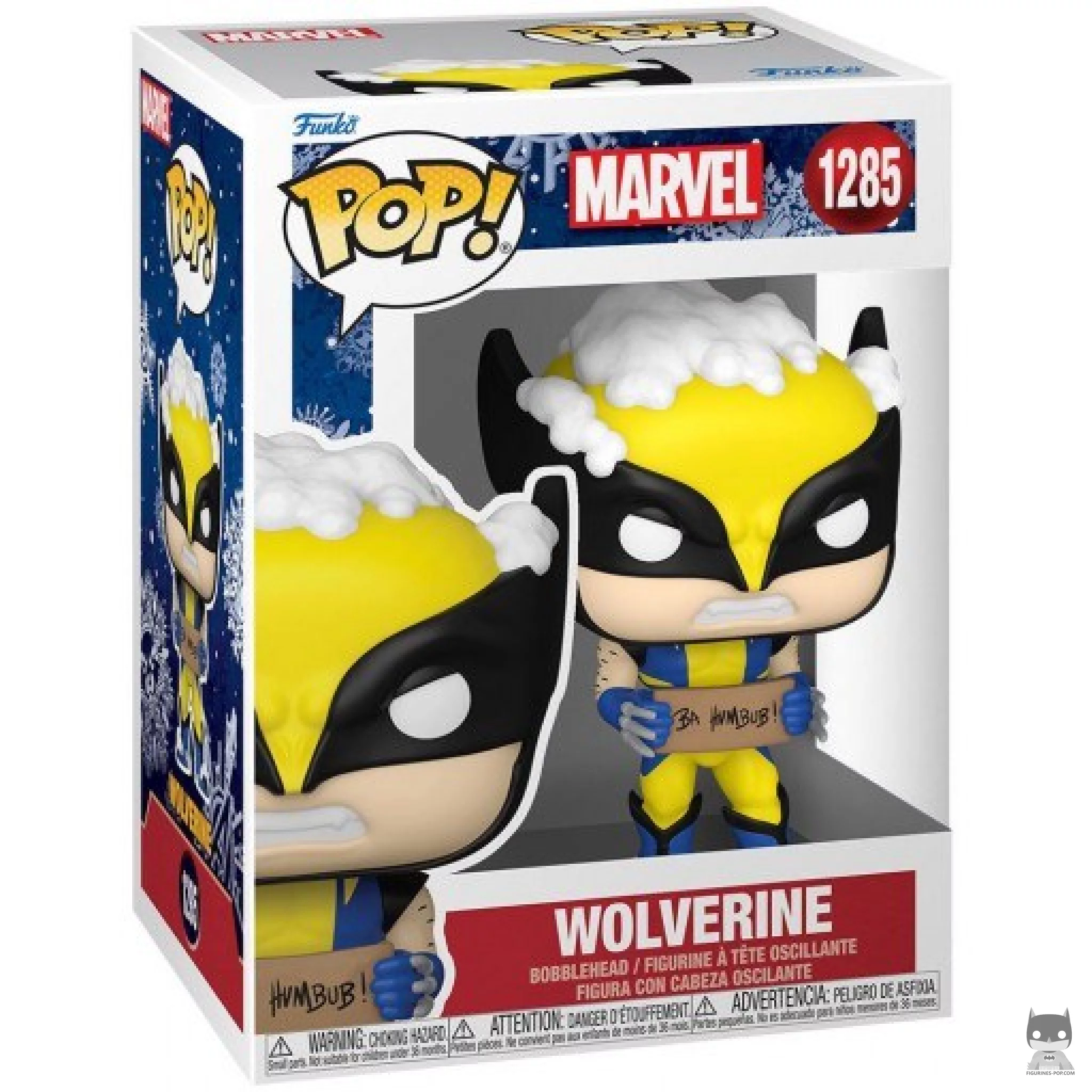 Figurine Funko POP Wolverine (Noël) avec boîte