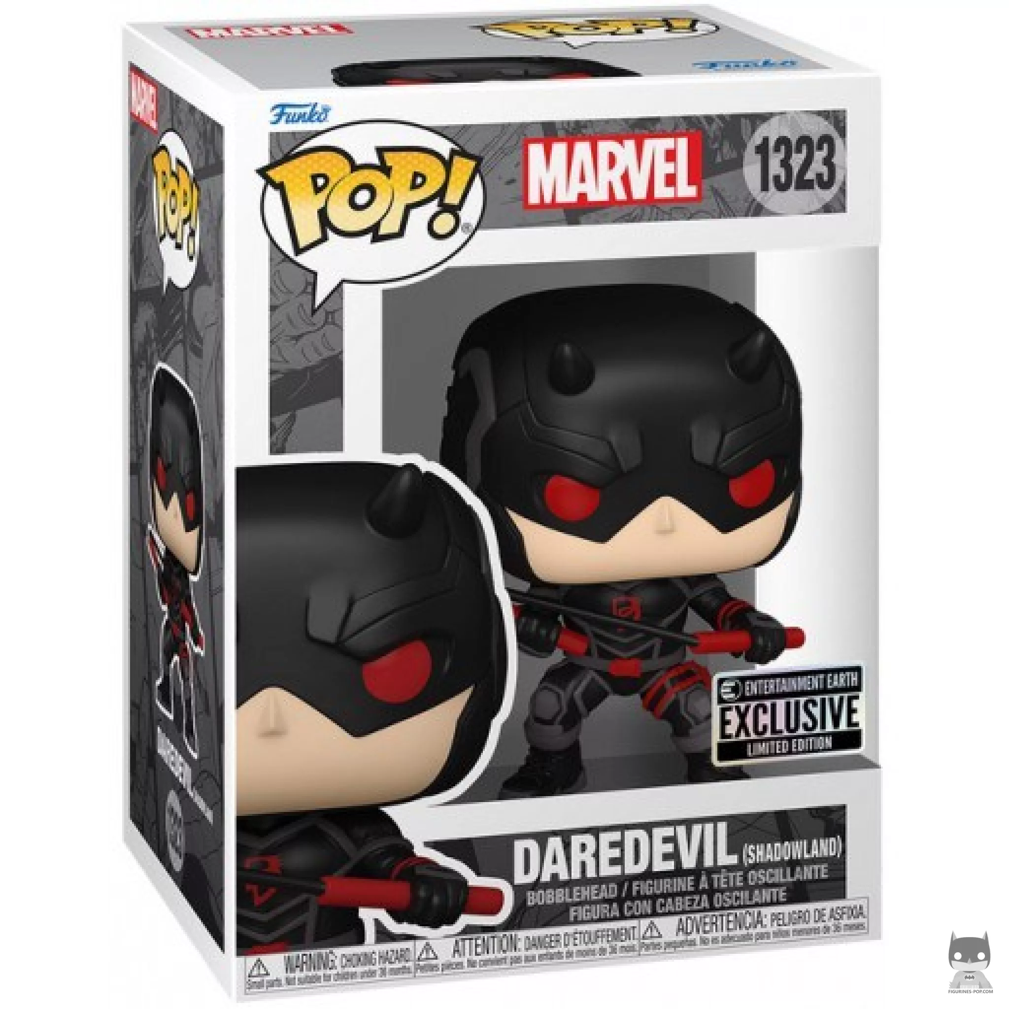 Figurine Funko POP Daredevil (Shadowland) avec boîte