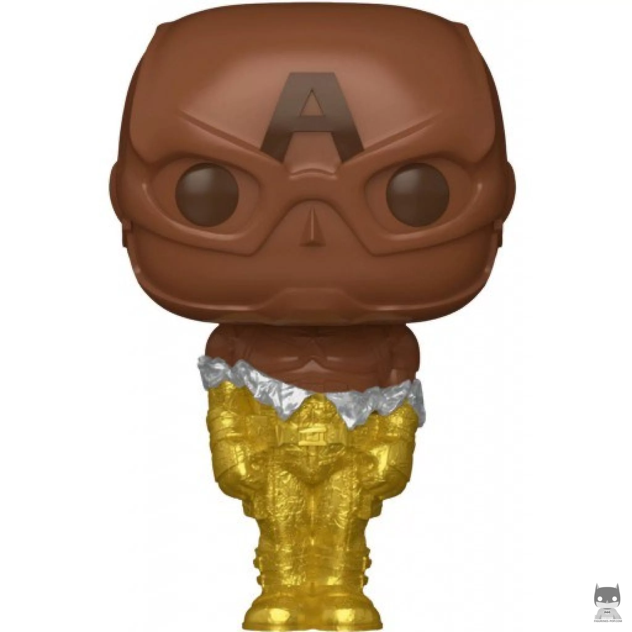 Figurine Funko POP Captain America (Chocolat) (Marvel Comics)