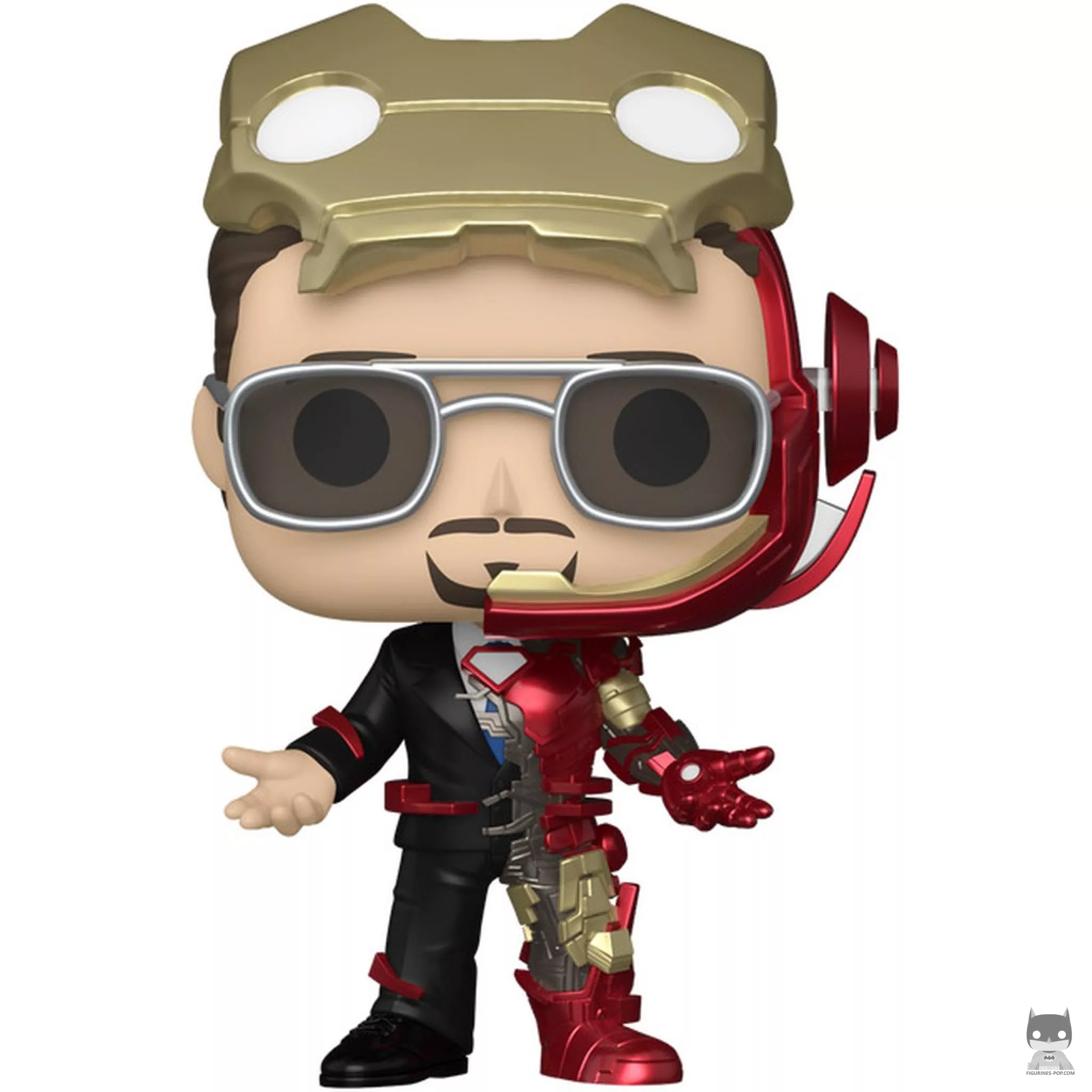 Figurine Funko POP Tony Stark redevient Iron Man (Marvel Comics)