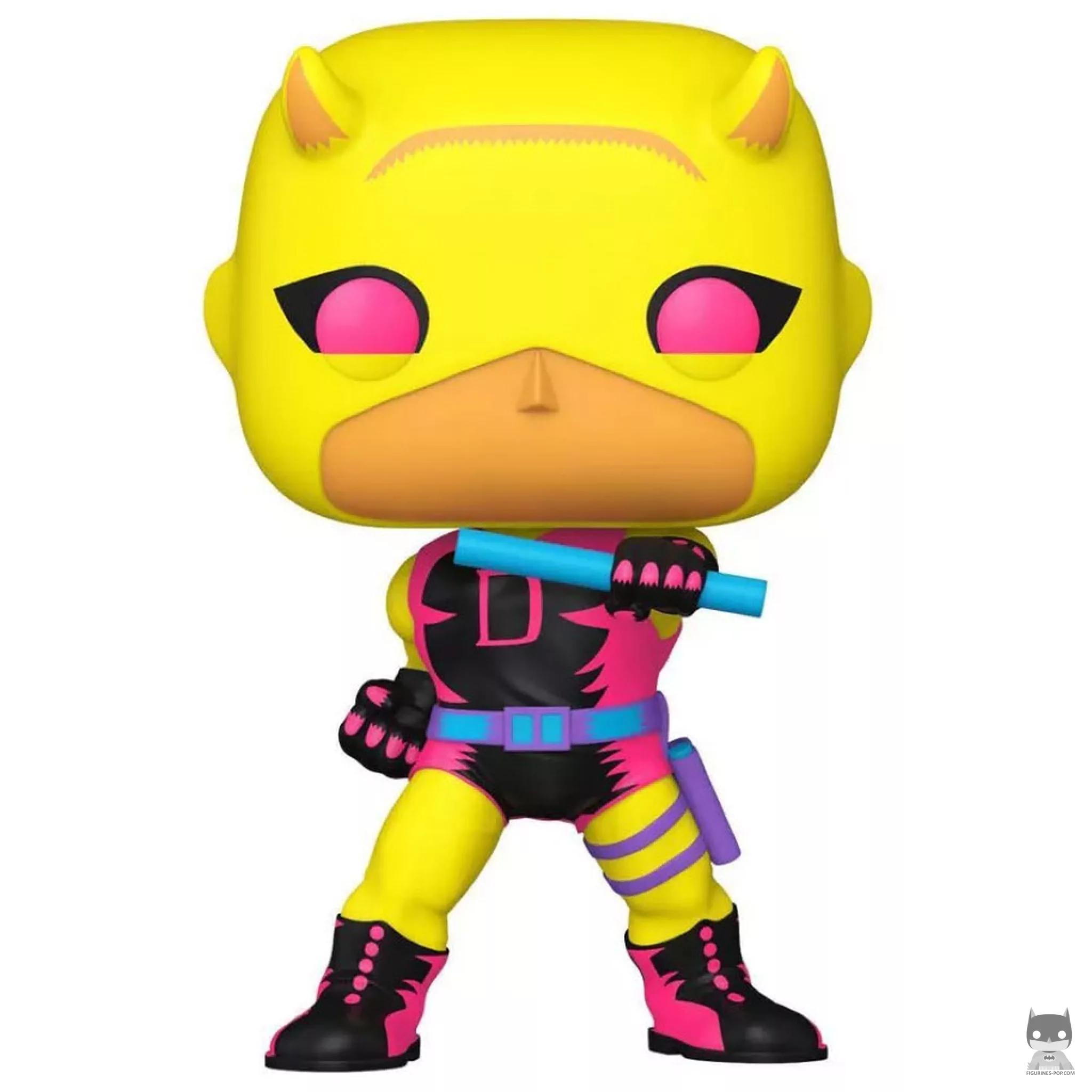Figurine Funko POP Daredevil (Première apparition) (Black Light) (Marvel Comics)