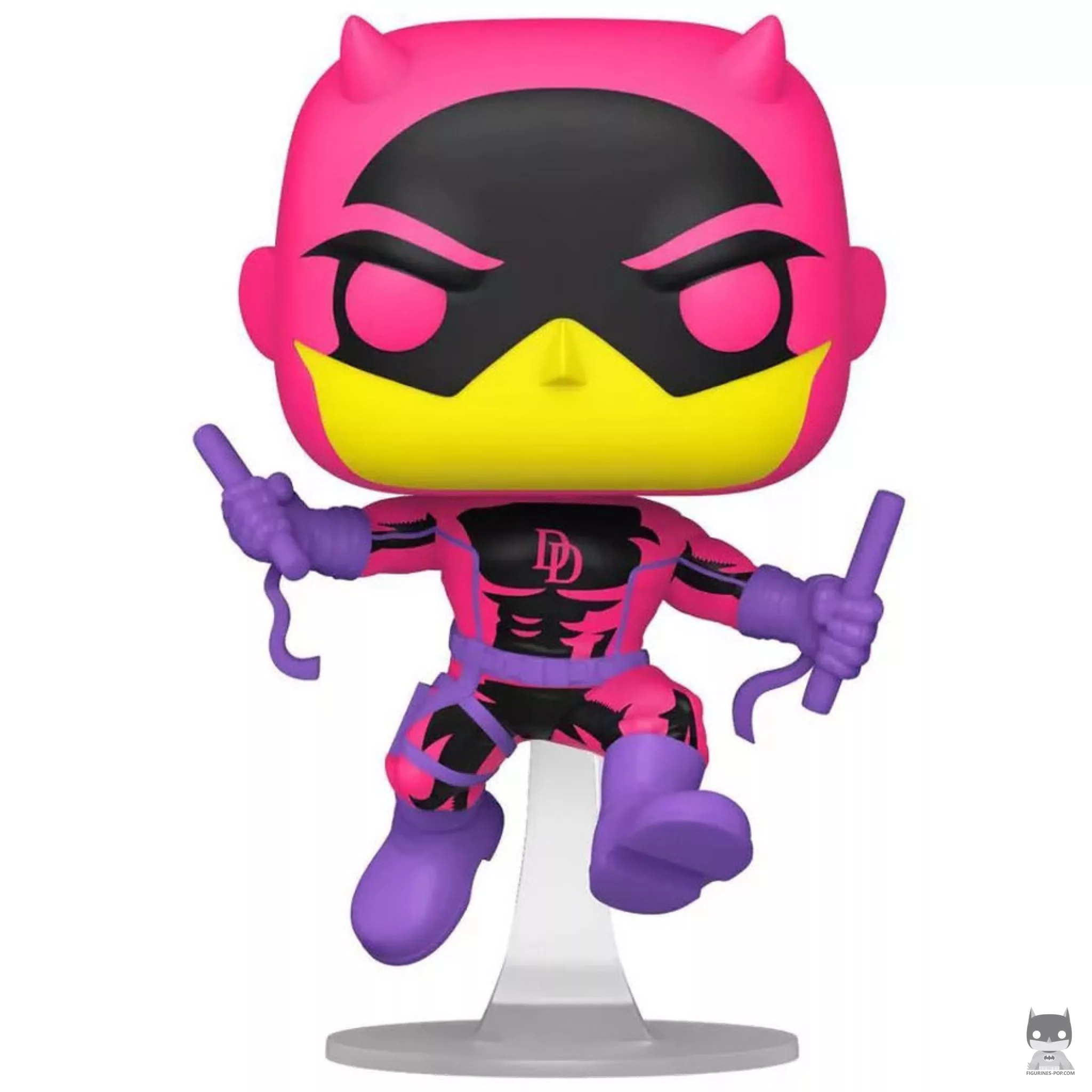 Figurine Funko POP Daredevil (Classique (Black Light) (Marvel Comics)