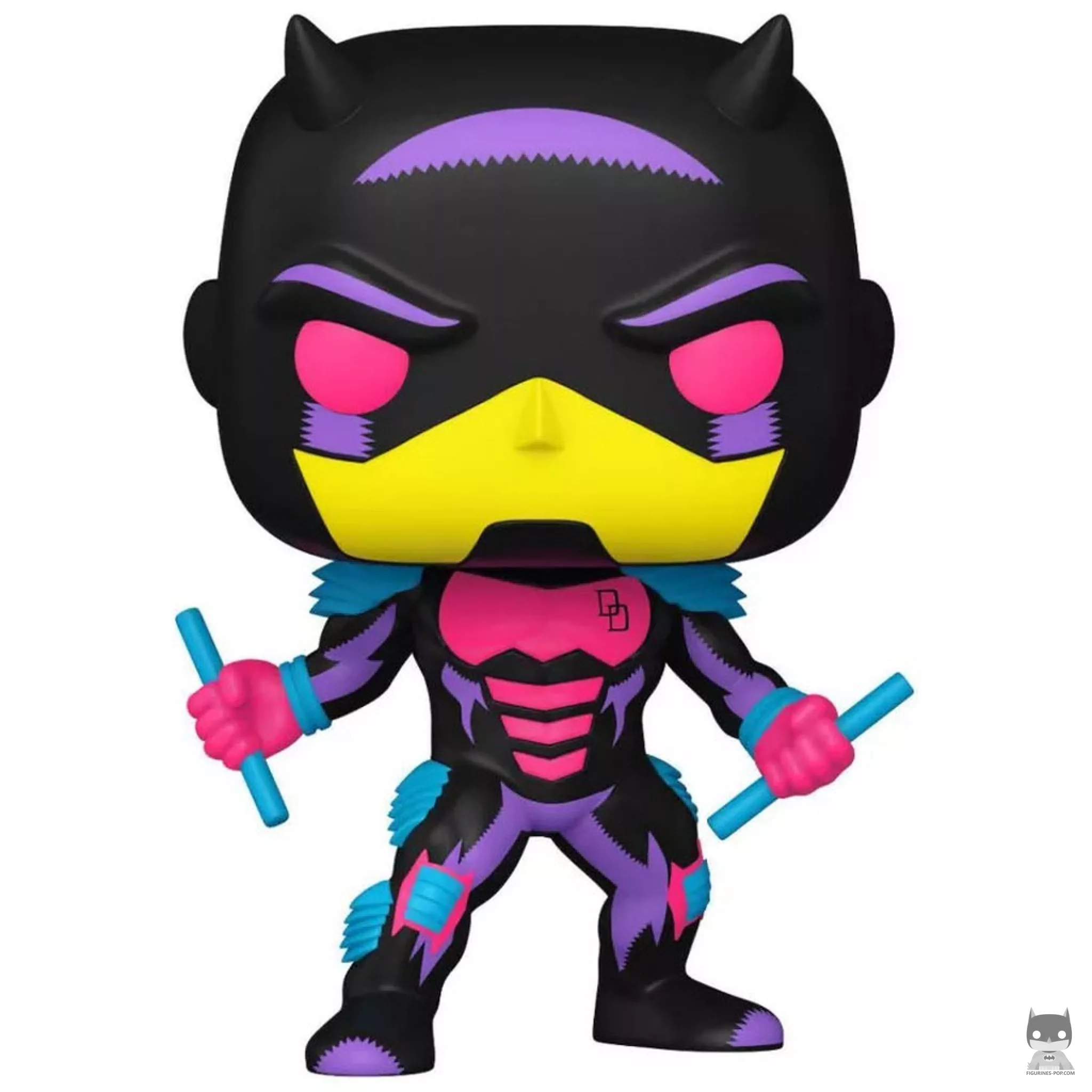 Figurine Funko POP Daredevil (En disgrâce) (Black Light) (Marvel Comics)