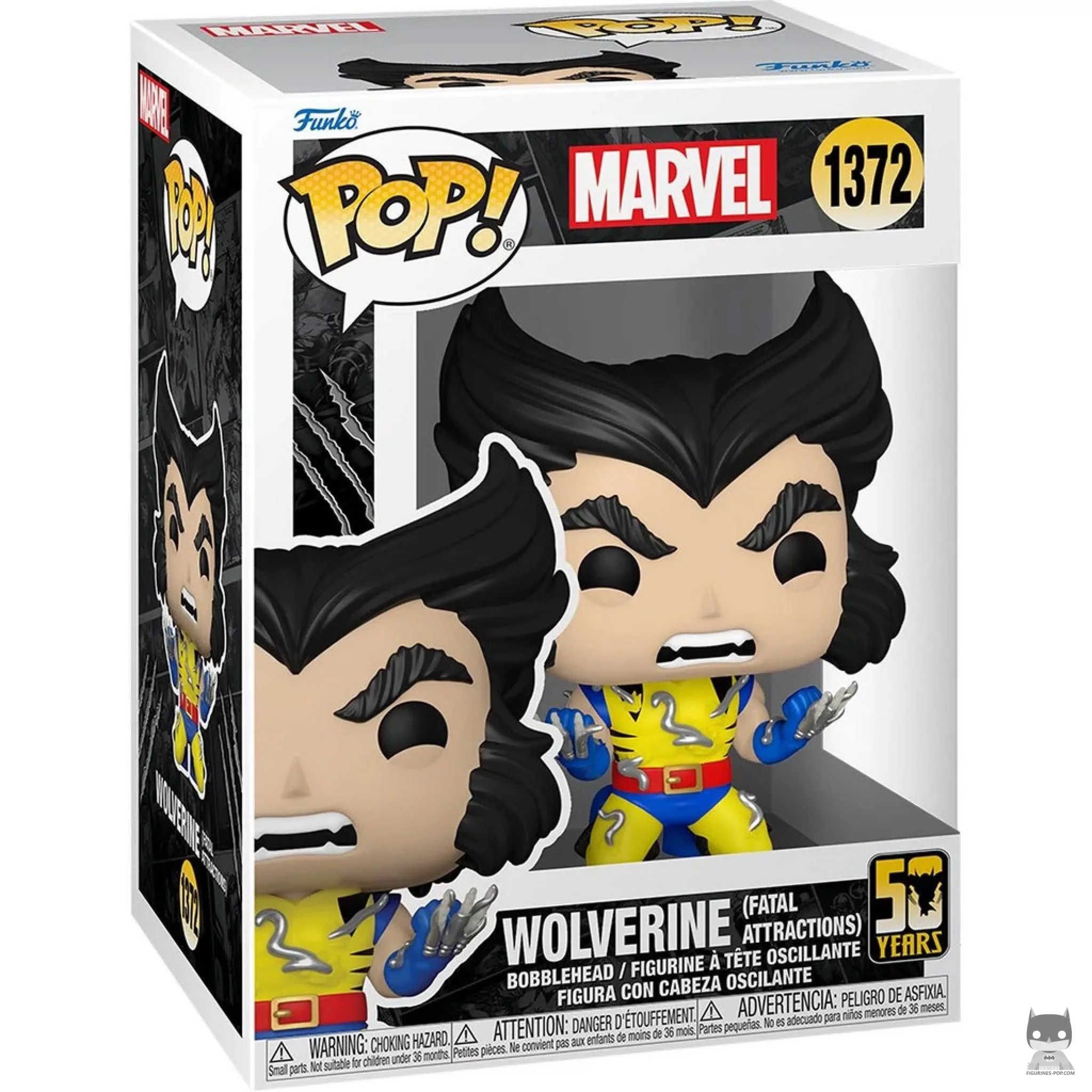 Figurine Funko POP Wolverine (Fatal Attractions) avec boîte
