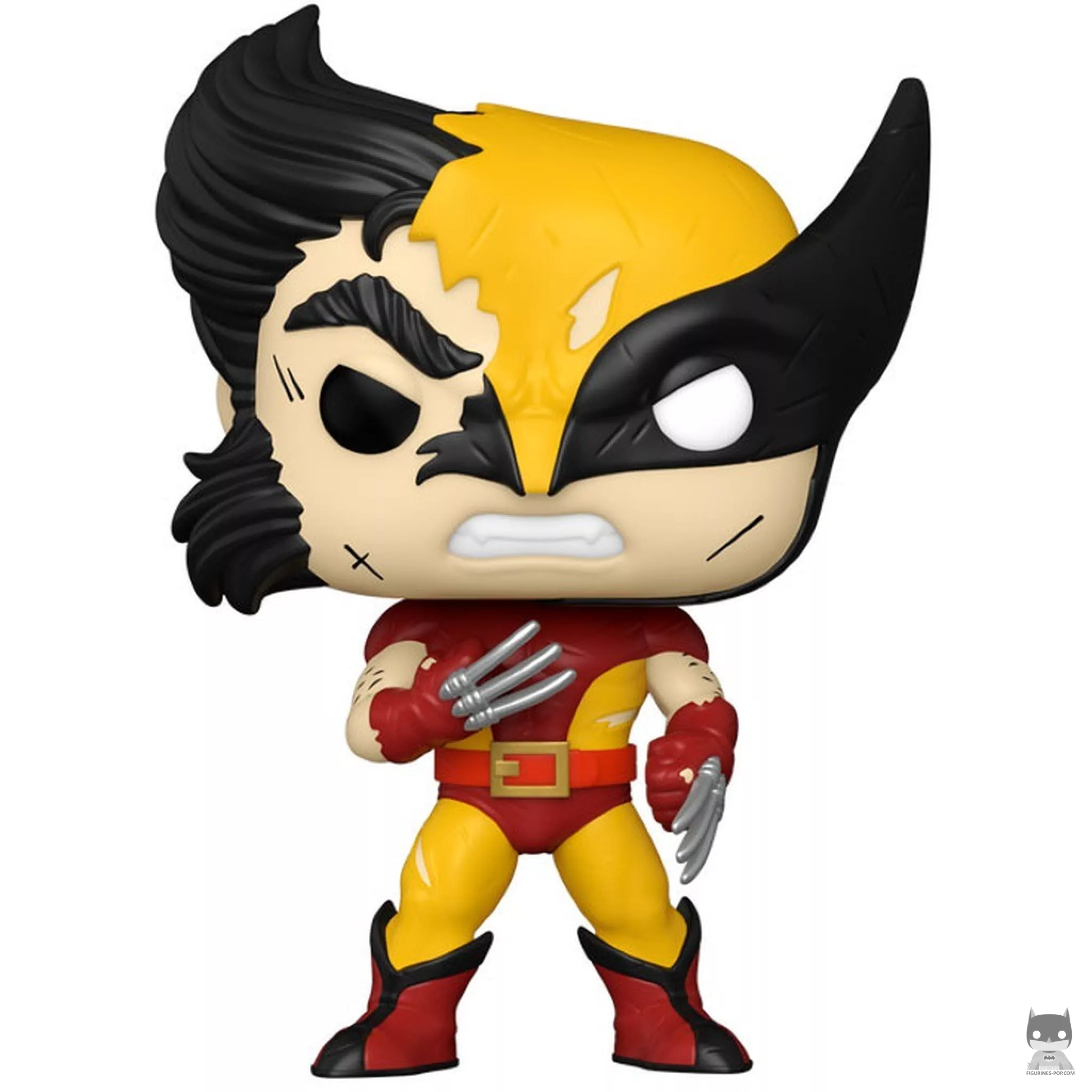 Figurine Funko POP Wolverine (Dégâts de combat) (Marvel Comics)