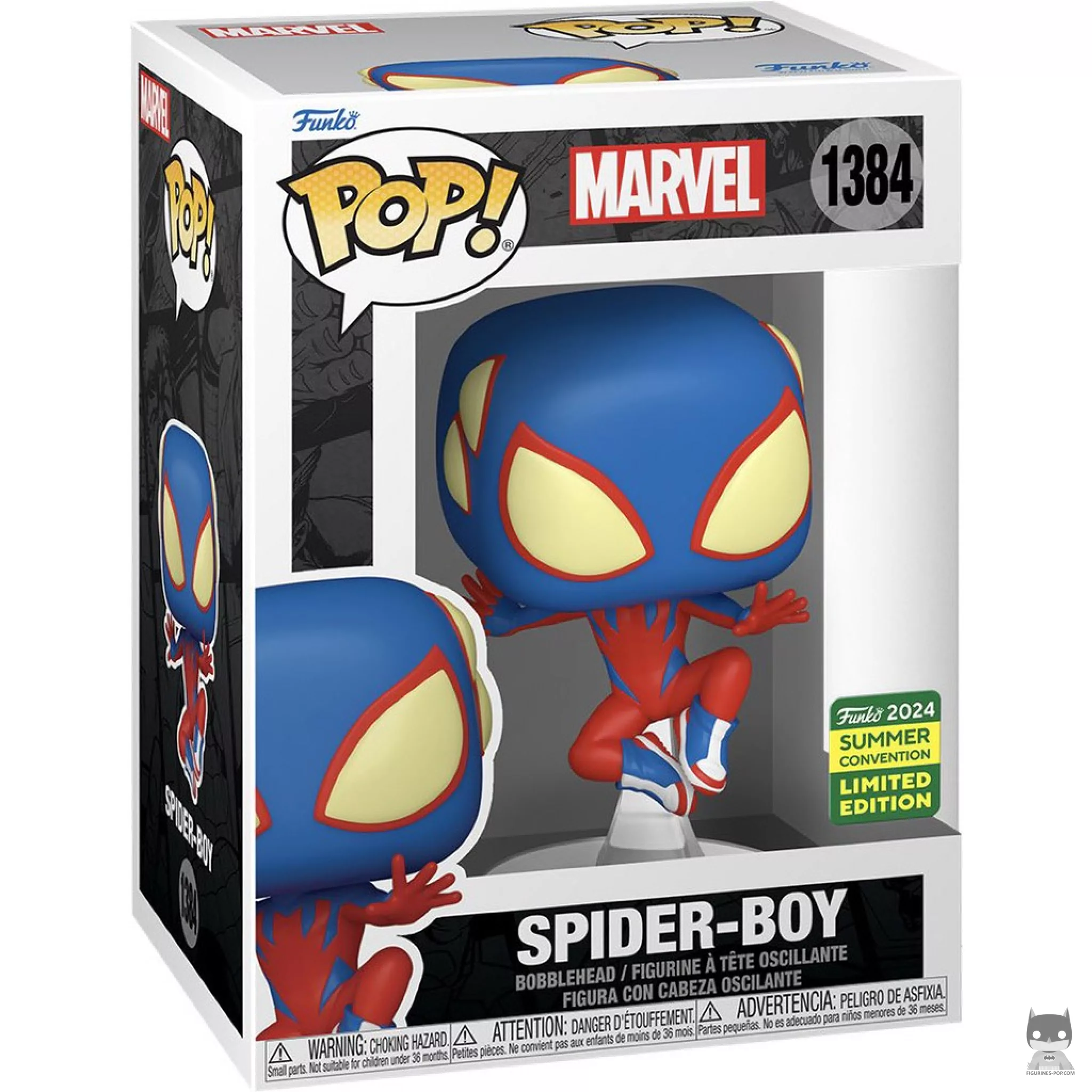 Figurine Funko POP Spider-Boy avec boîte