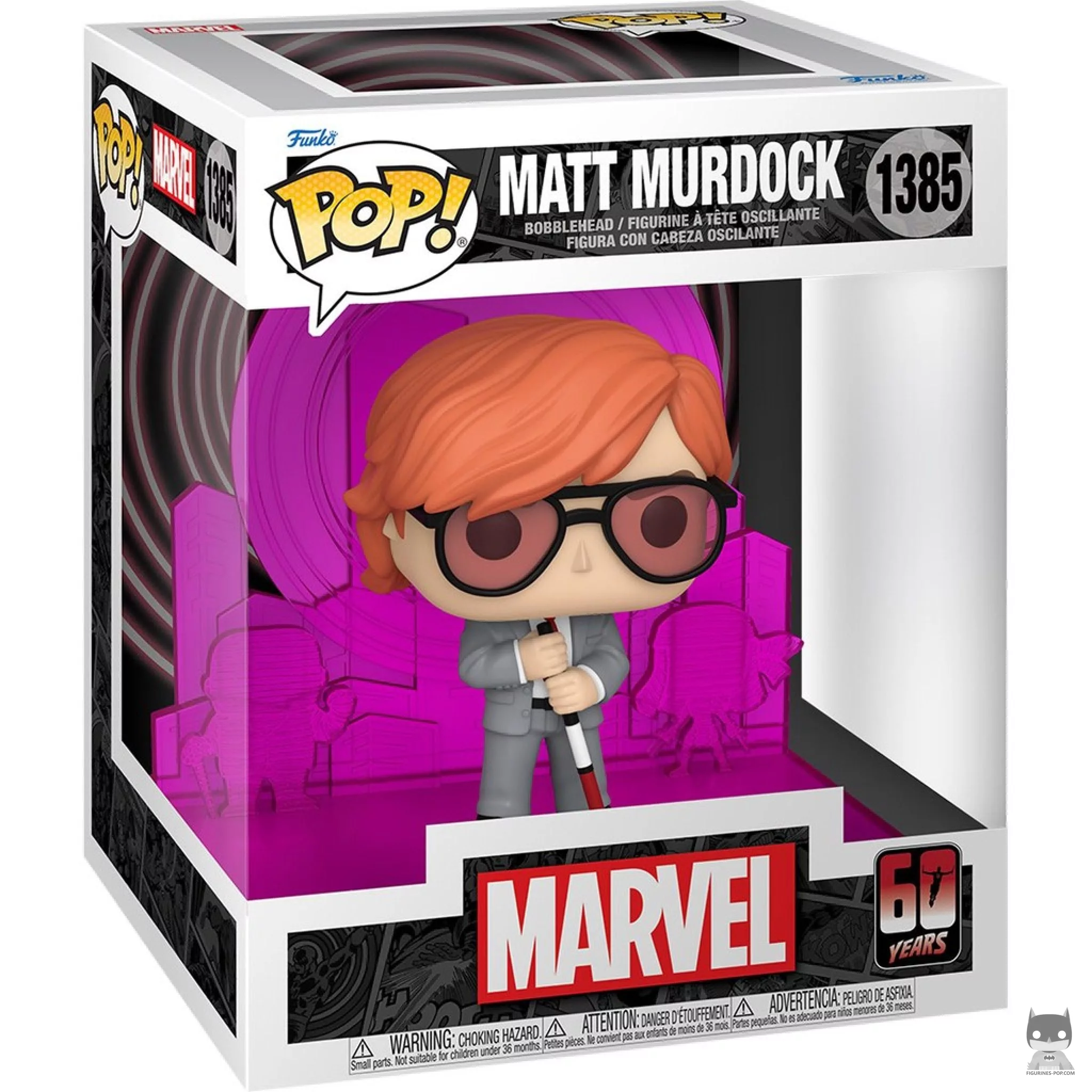Figurine Funko POP Matt Murdock avec radar (Deluxe) avec boîte