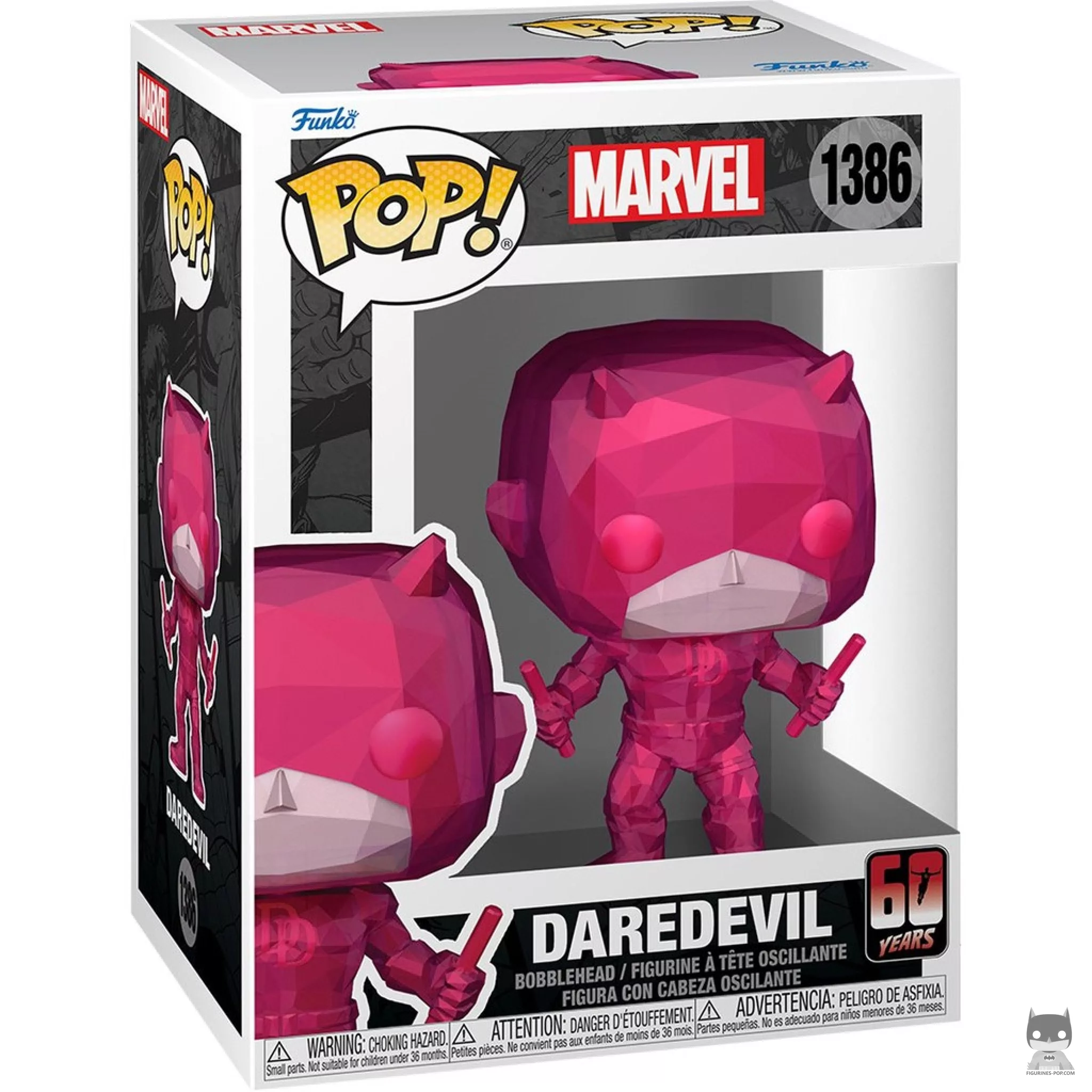 Figurine Funko POP Daredevil (Facet) avec boîte