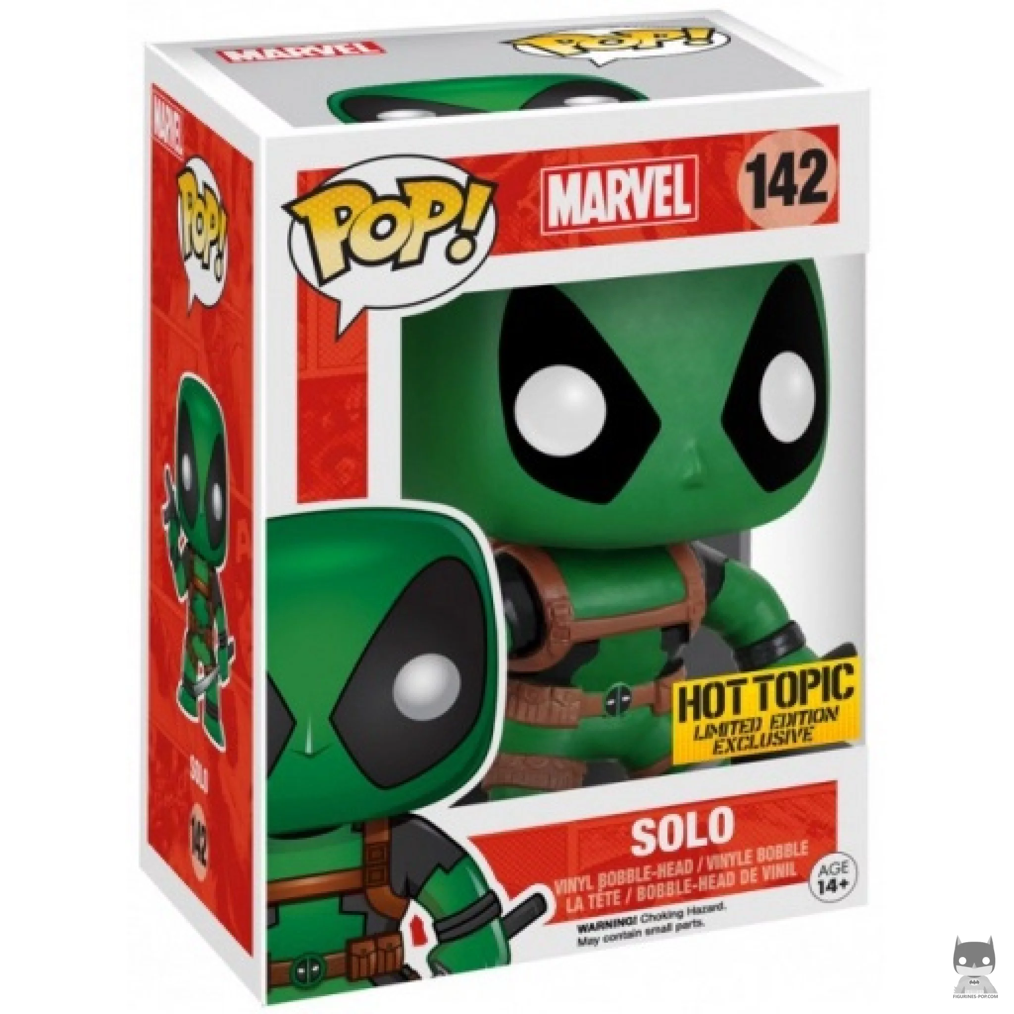 Figurine Funko POP Solo (Vert) avec boîte