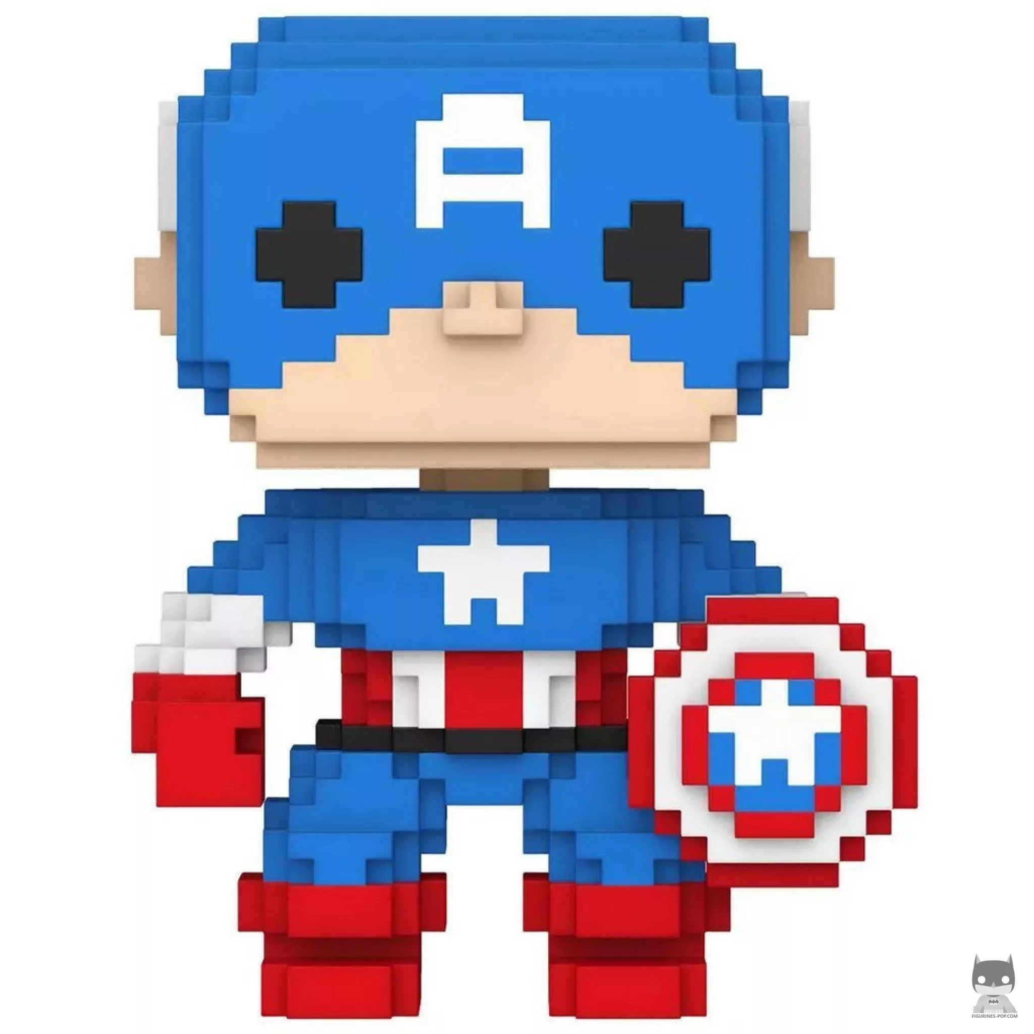 Figurine Funko POP Captain America (8-Bit) (Marvel Comics)
