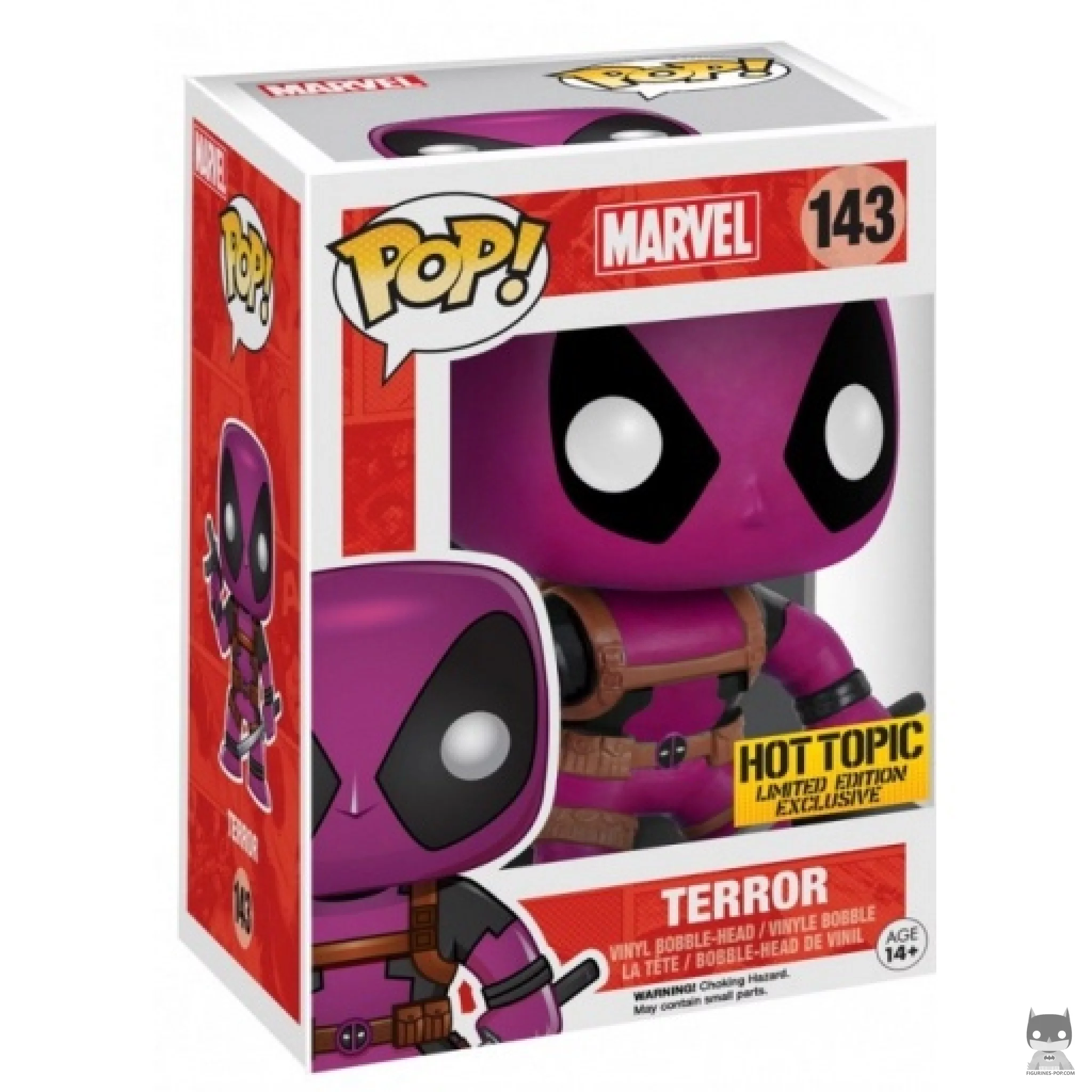 Figurine Funko POP Terror (Violet) avec boîte