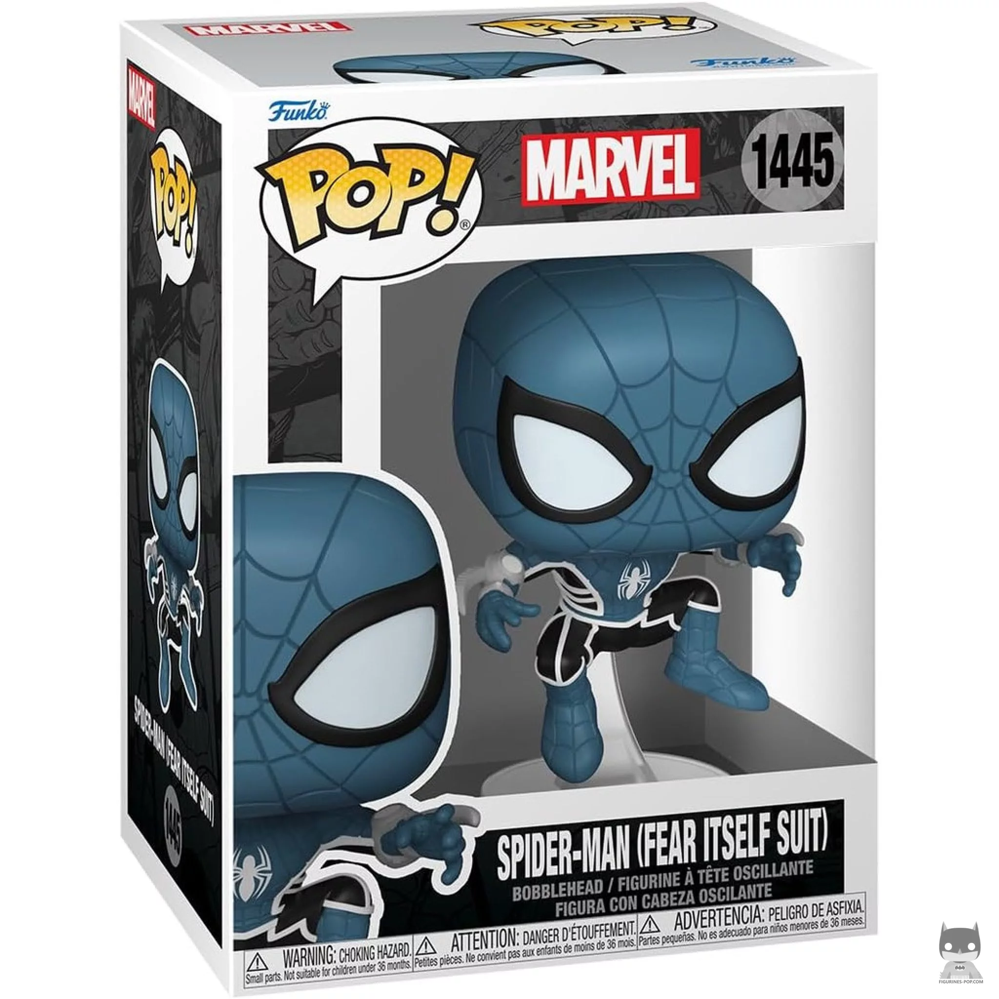 Figurine Funko POP Spider-Man (costume Fear Itself) (Glow in the Dark) avec boîte