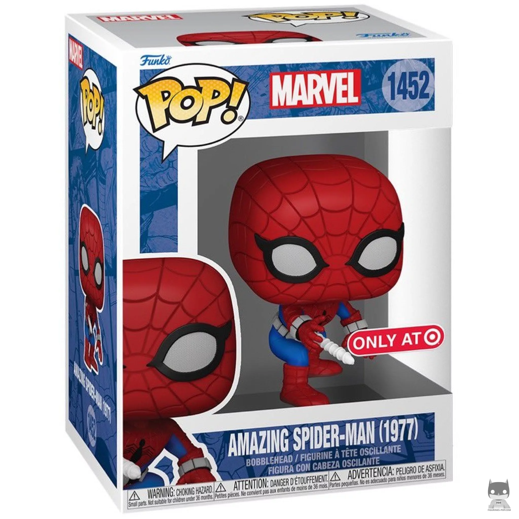 Figurine Funko POP Amazing Spider-Man (1977) avec boîte