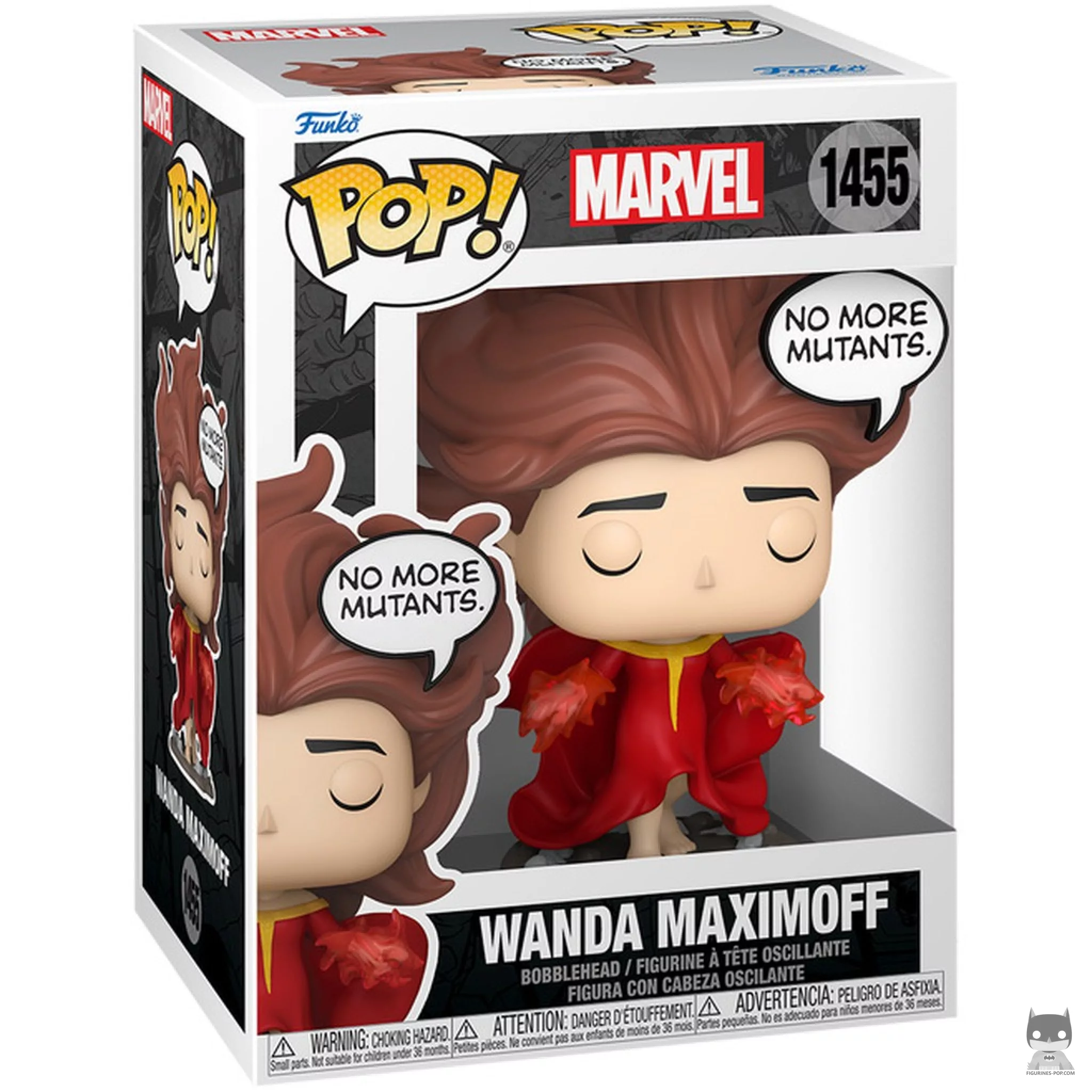 Figurine Funko POP Wanda Maximoff (Plus de mutants) avec boîte