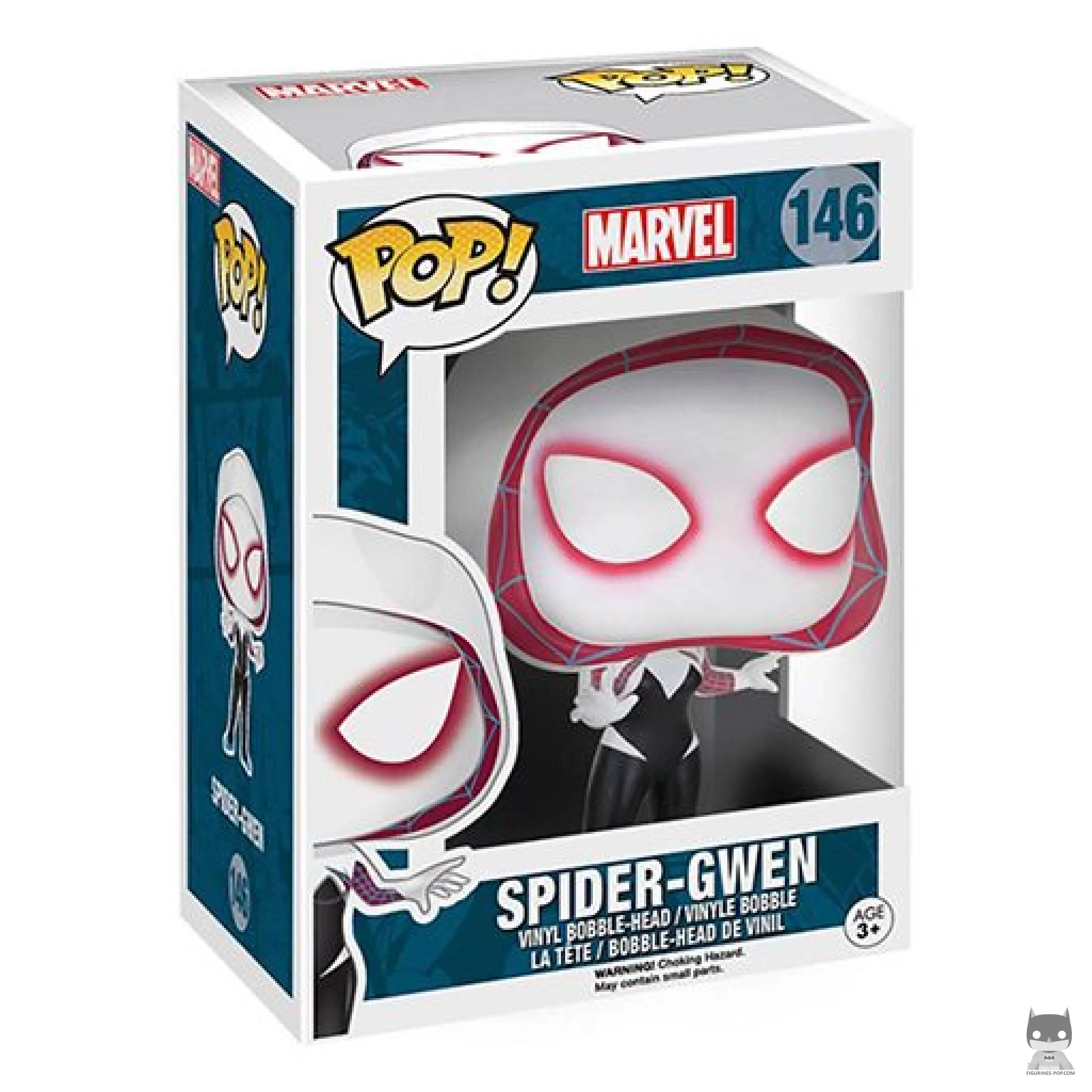 Figurine Funko POP Spider-Gwen avec boîte