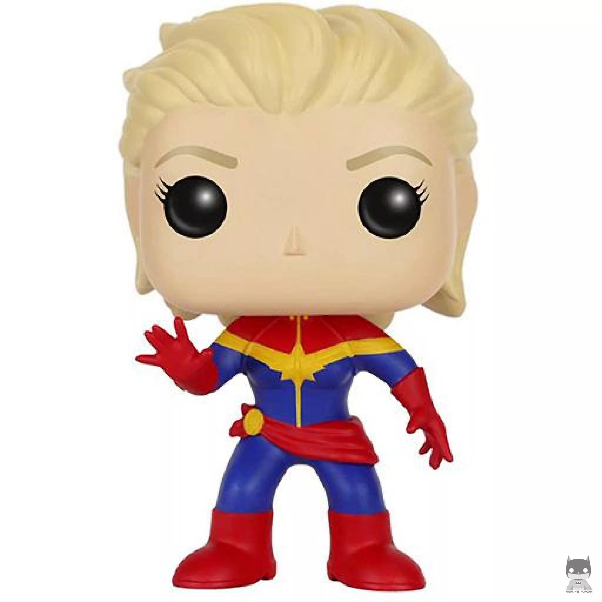 Figurine Funko POP Captain Marvel (Sans Masque) (Marvel Comics)