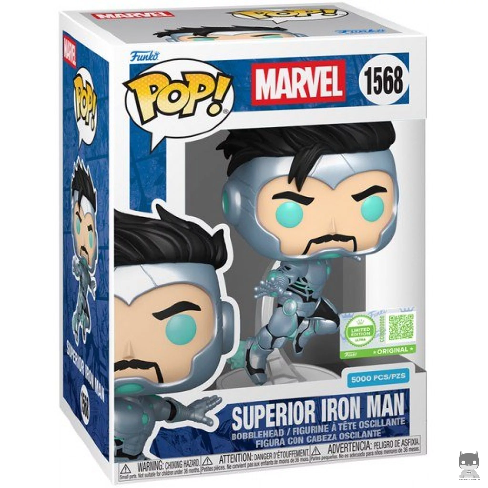 Figurine Funko POP Superior Iron Man avec boîte
